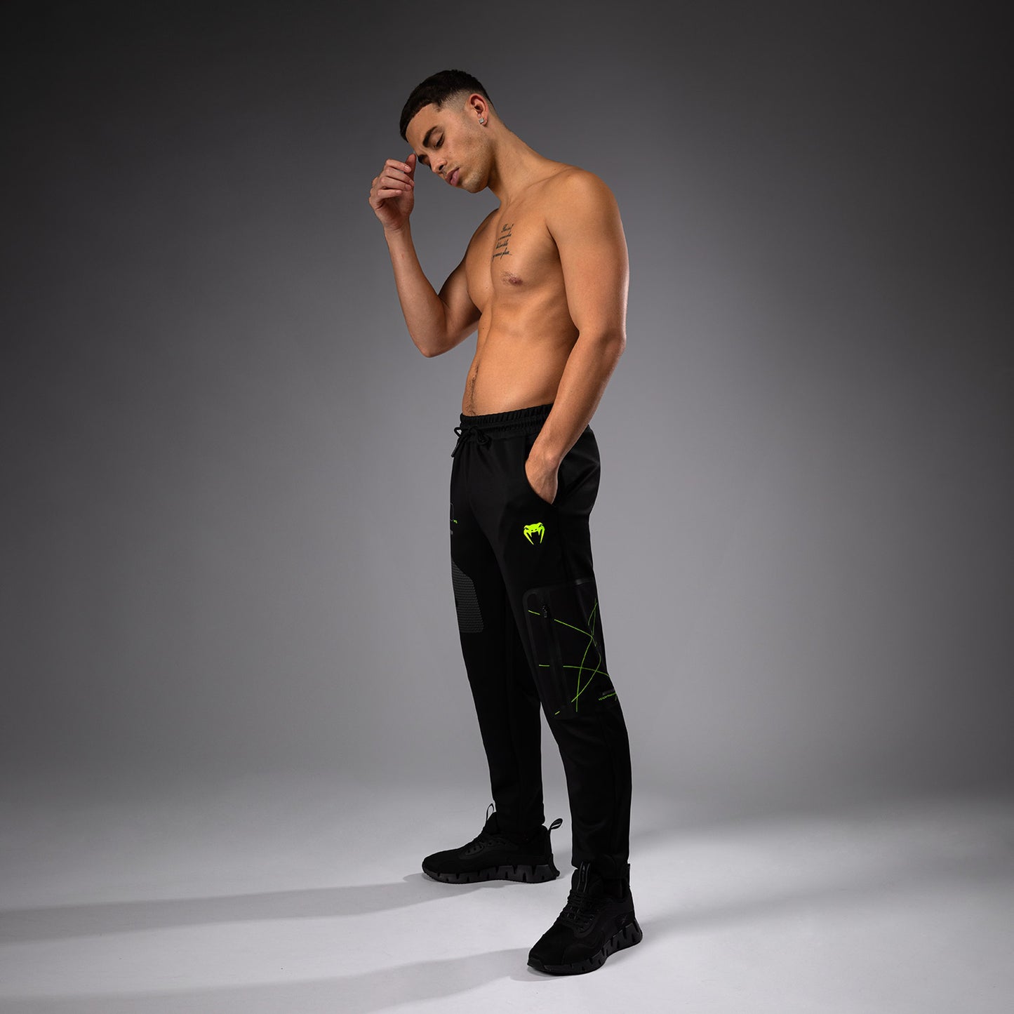 Venum Training Camp 4.0 Jogginghose - Schwarz/Neongrün