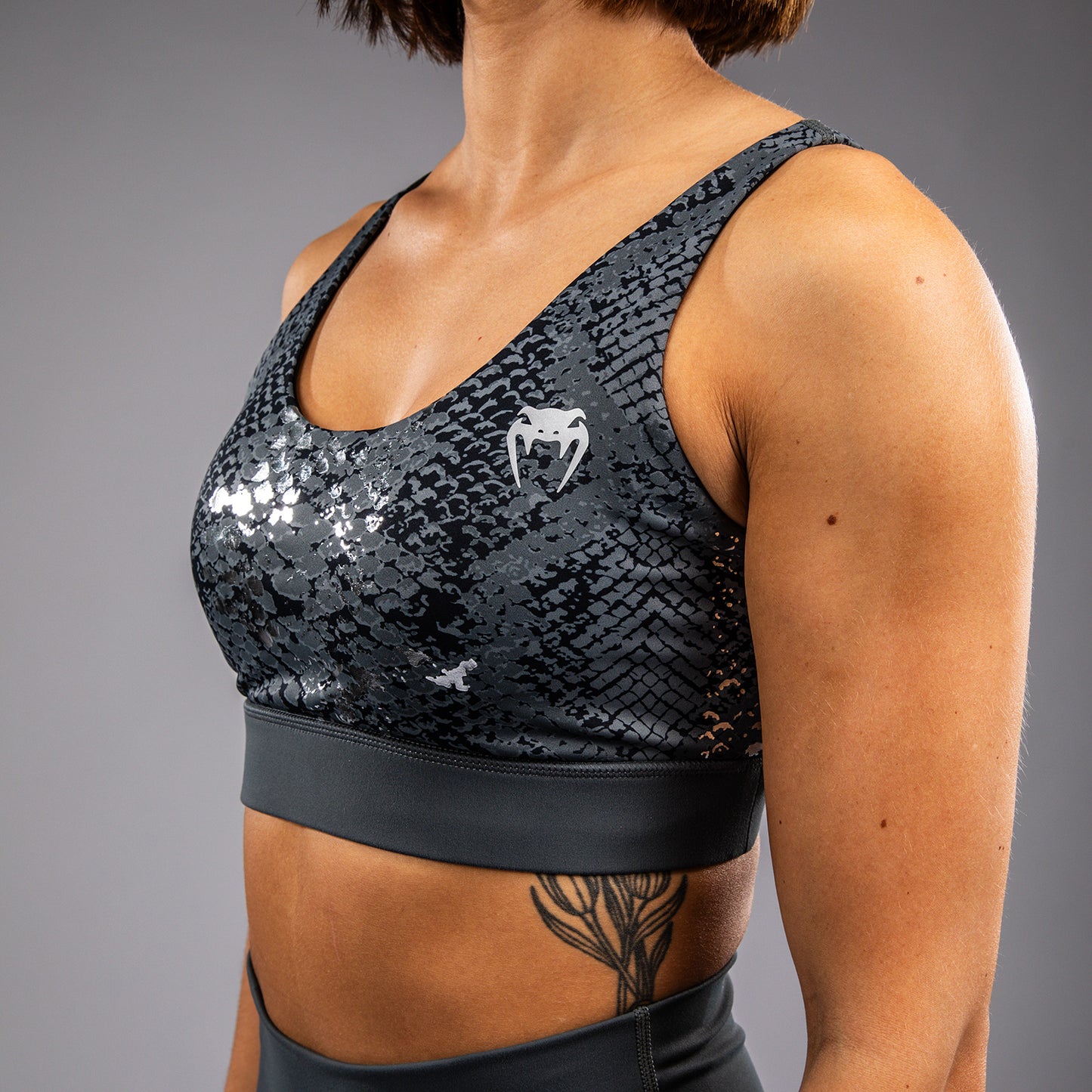 Venum Amazonia Frauen Sport-BH - Dunkelgrau