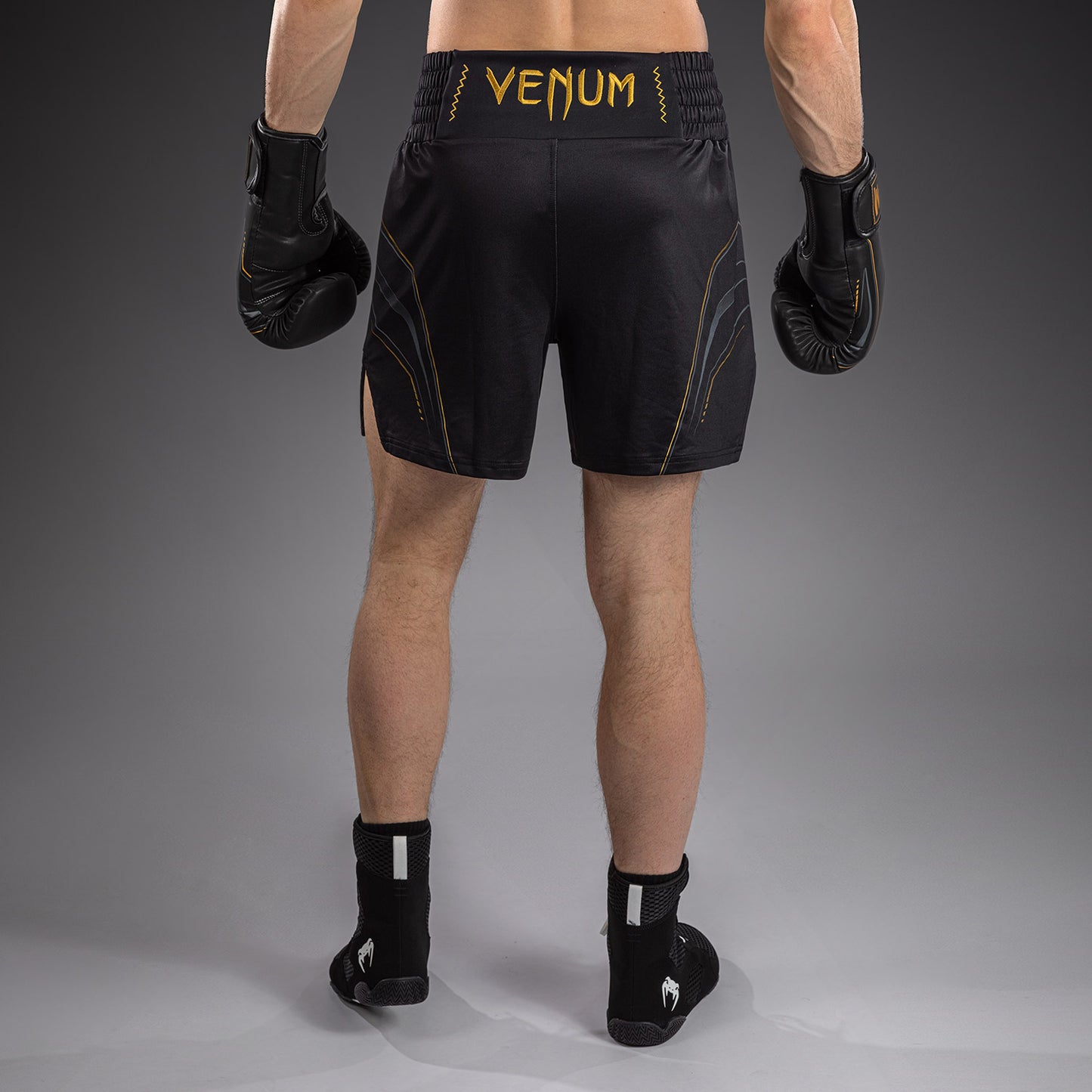 Venum Streamline Boxshorts – Schwarz/Gold
