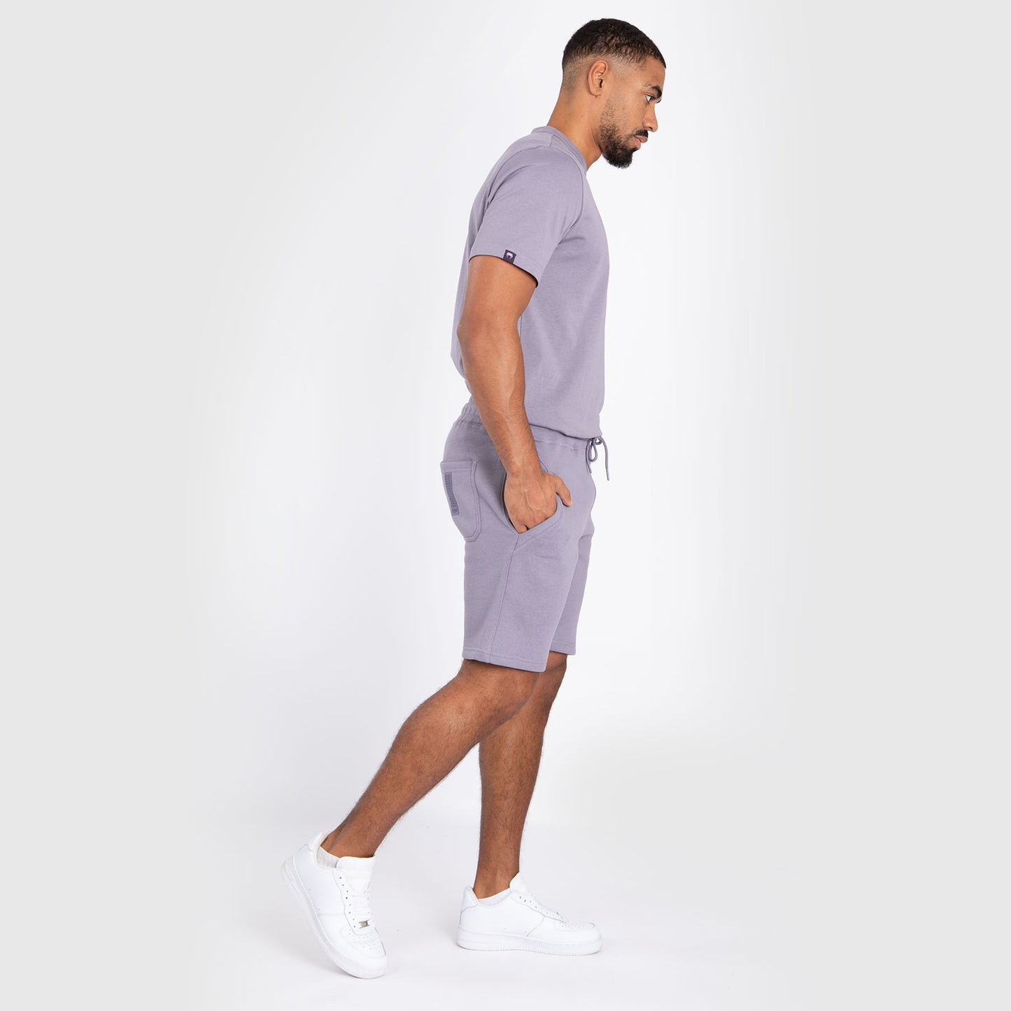 Venum Silent Power Baumwollshorts - Lavendelgrau