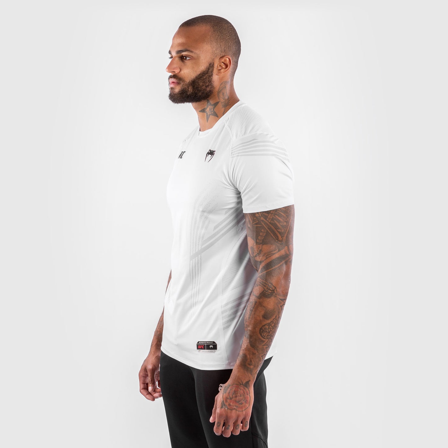 UFC Venum Personalisiert Authentic Fight Night Herren Walkout Trikot - Weiß