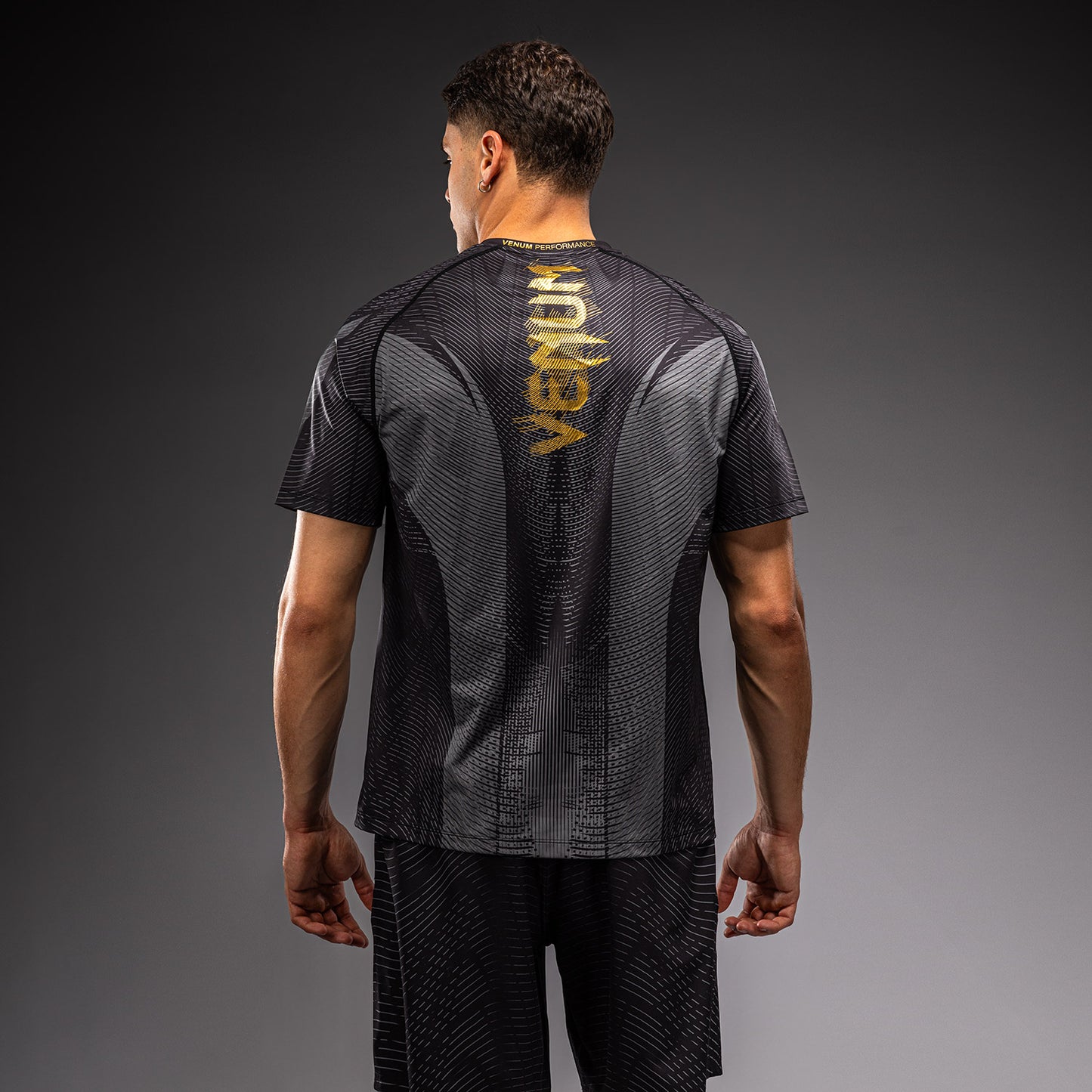 Venum Galactic 3.0 Dry-Tech T-Shirt - Schwarz/Gold