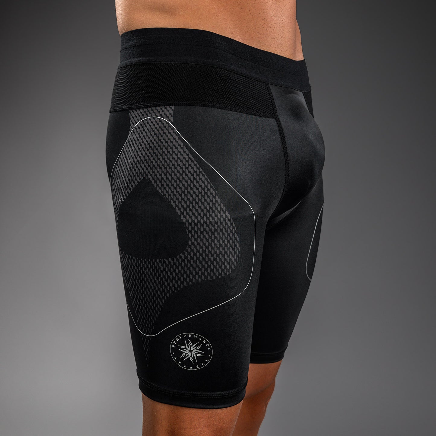 Venum Nexus Vale Tudo Shorts – Schwarz/Silber