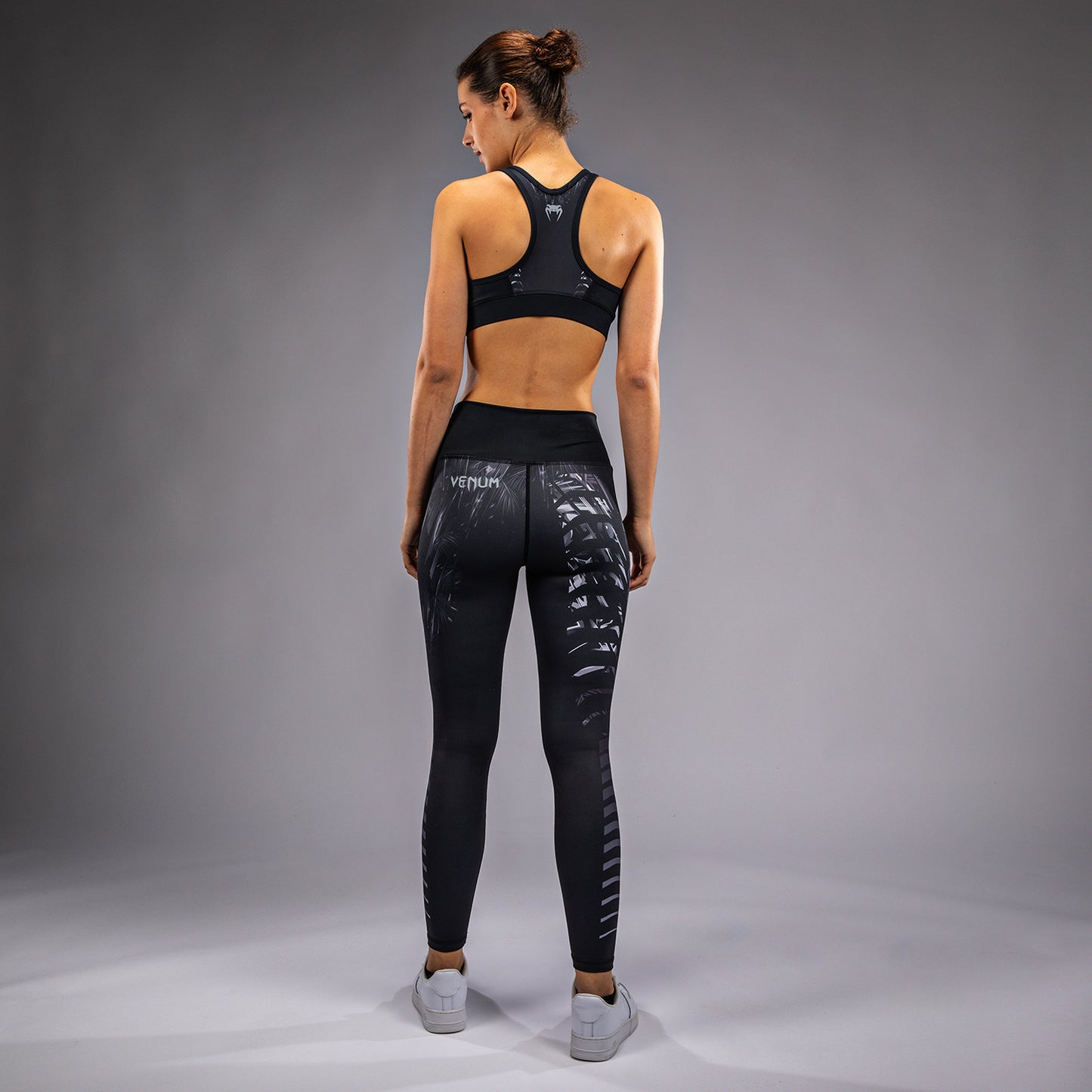 Venum Tiger Damen Leggings - Schwarz/Silber