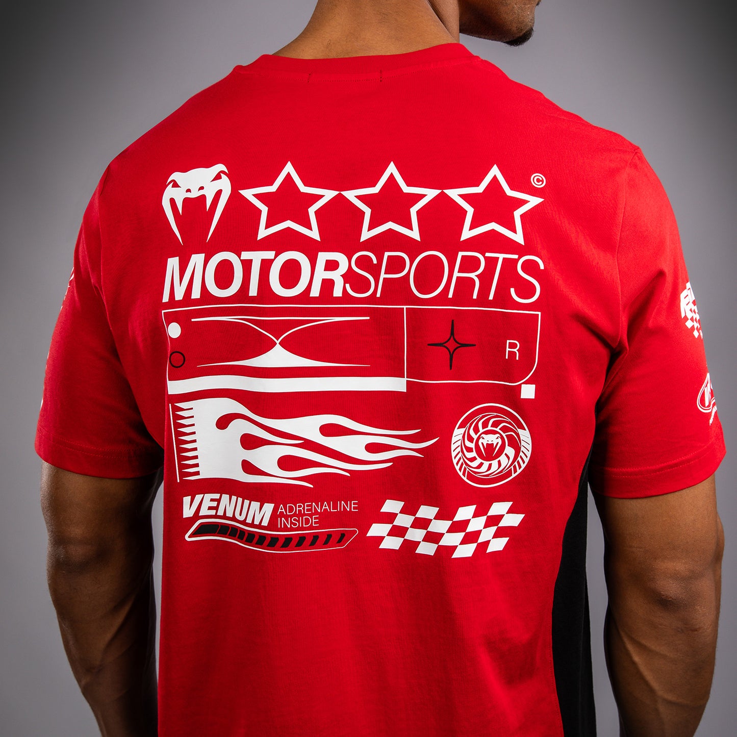 Venum Motorsport T-Shirt - Rennfahrer Rot