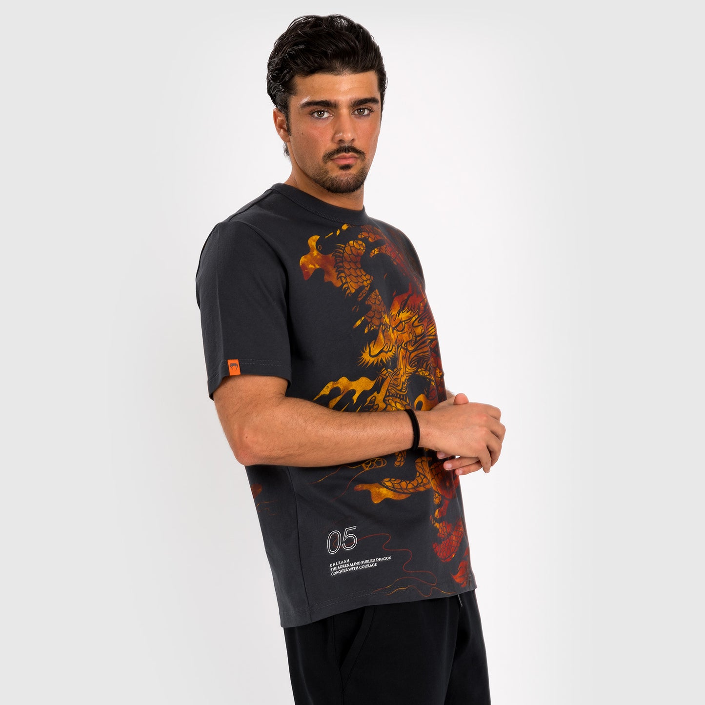 Venum Dragon's Flight T-Shirt für Männer - Vulkanrot