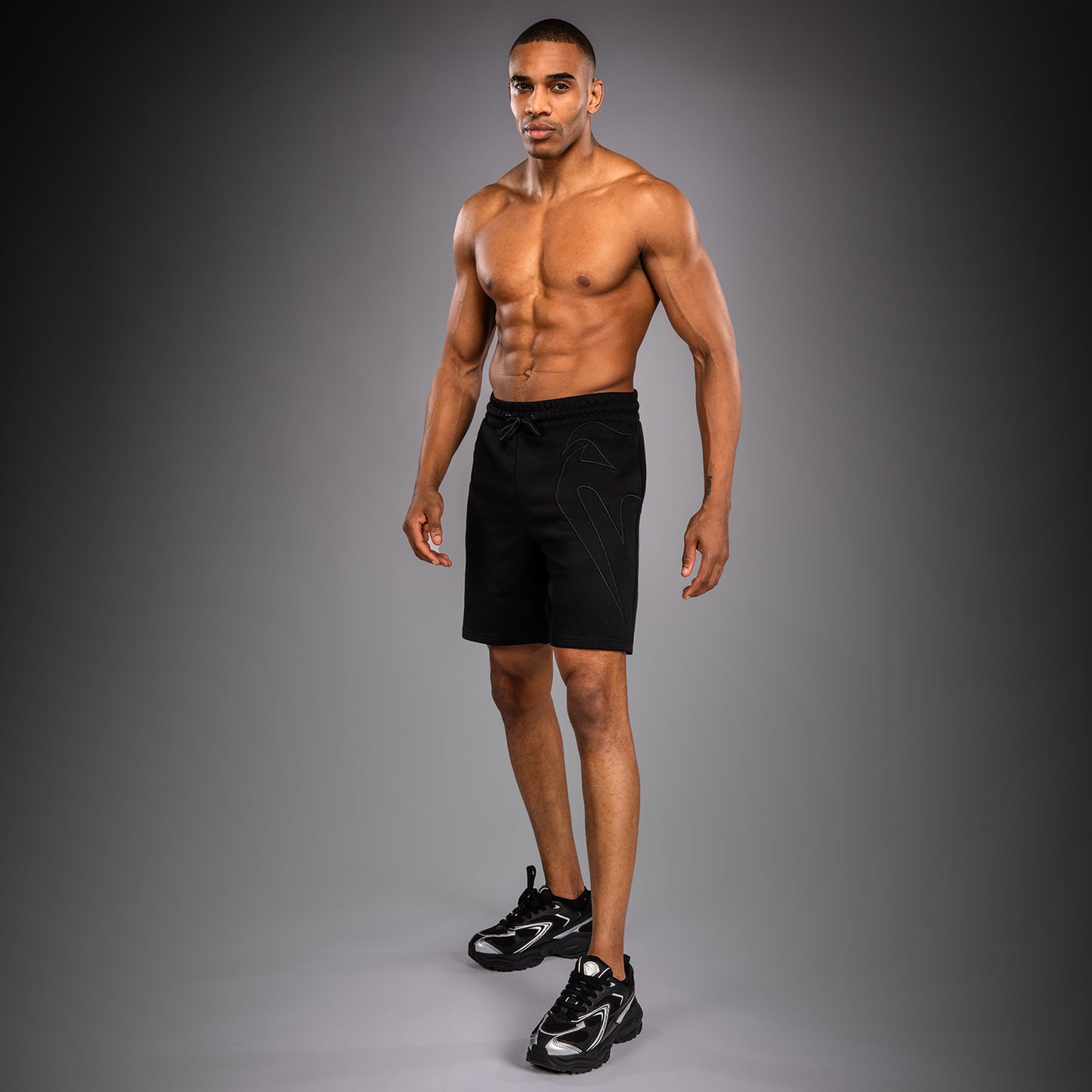 Venum Giant 3D Shorts aus Baumwolle – Schwarz