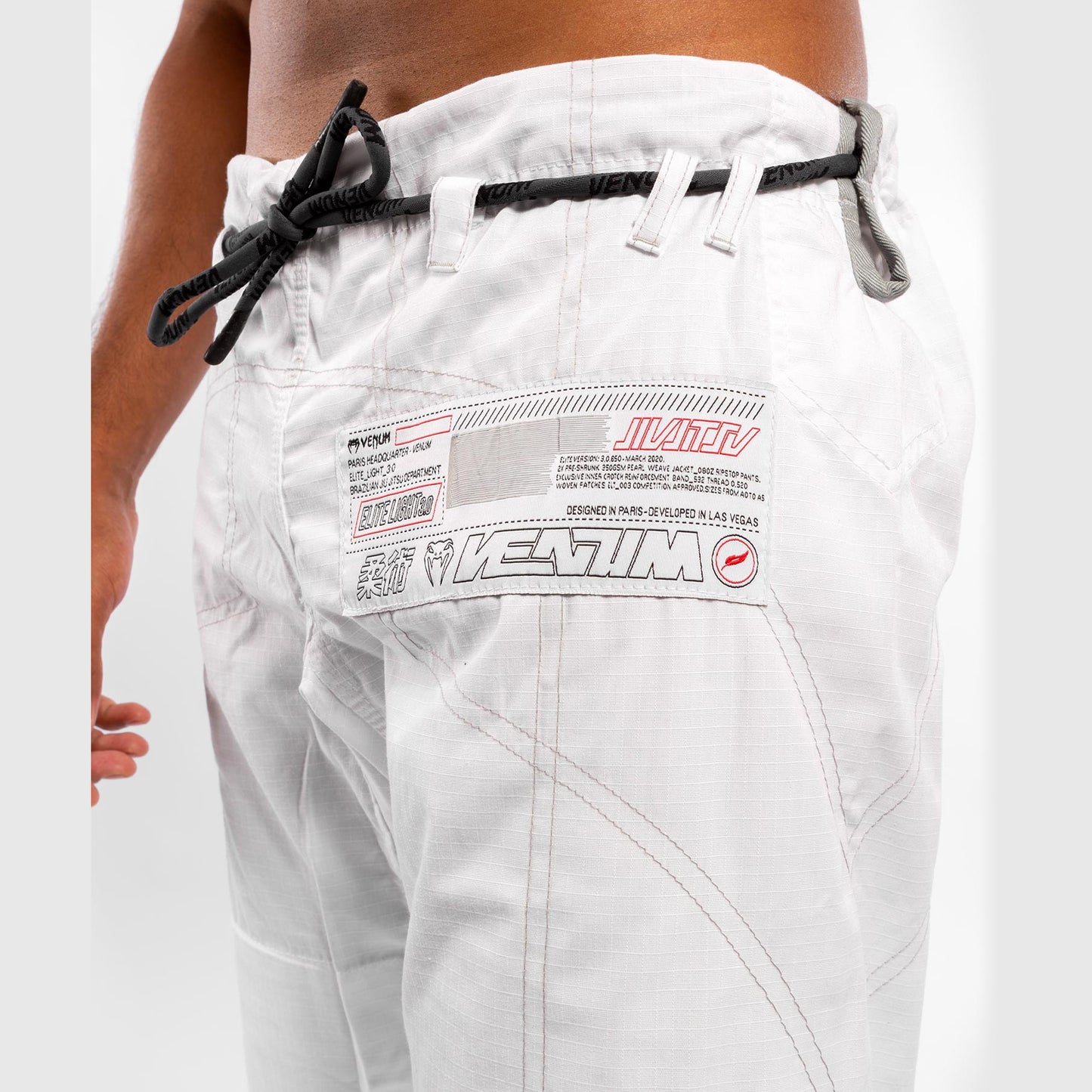 Venum Elite 3.0 Light BJJ Kimono - Weiß
