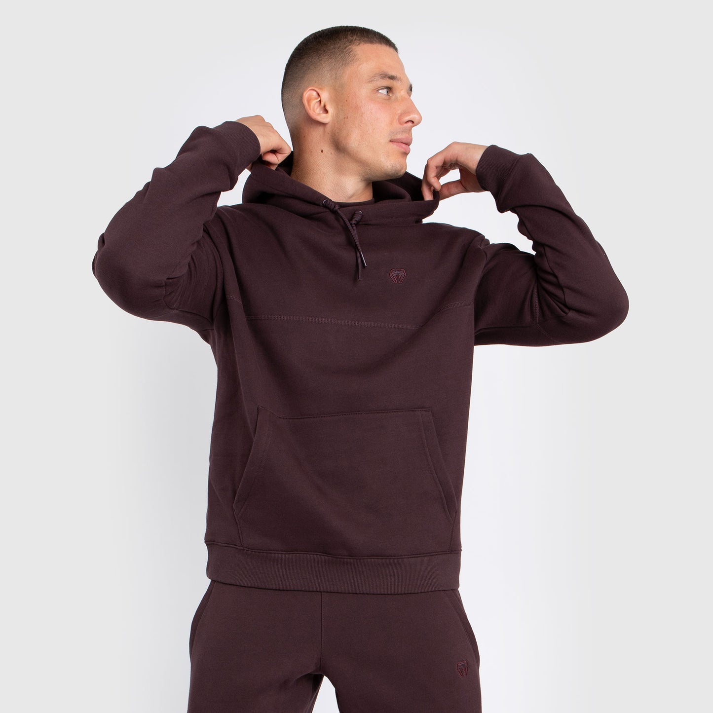 Venum Silent Power Hoodie - Dunkelbraun