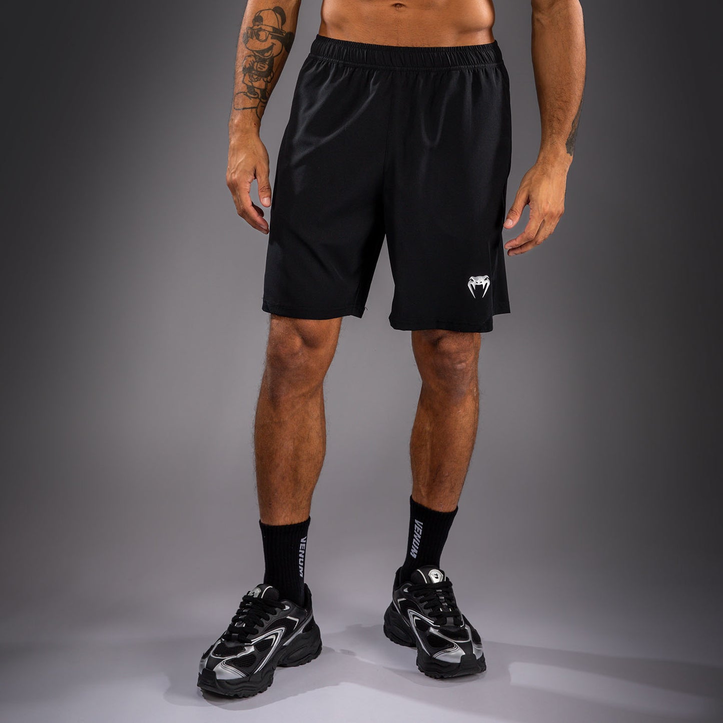 Venum Contender Trainingsshorts - Schwarz/Silber