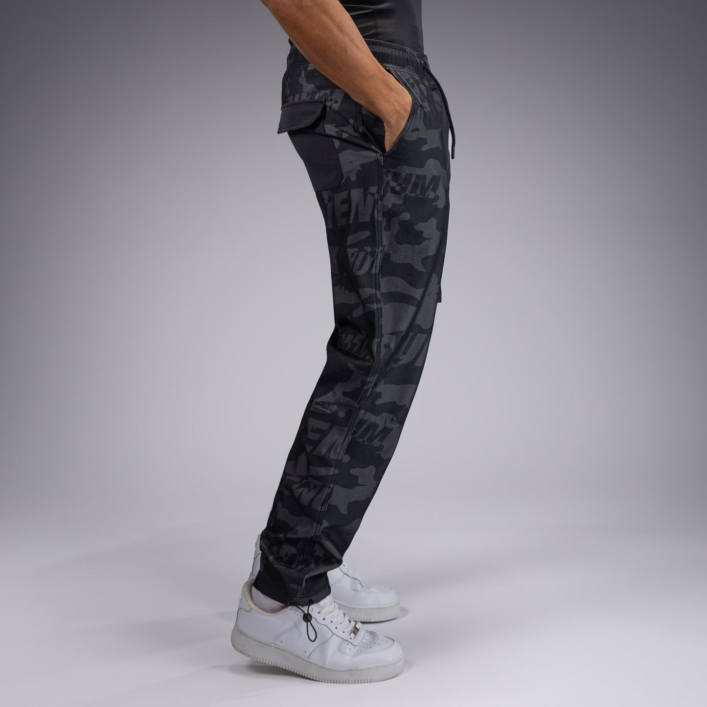 Venum Trooper Herren Trainingshose - Schwarz/Grau