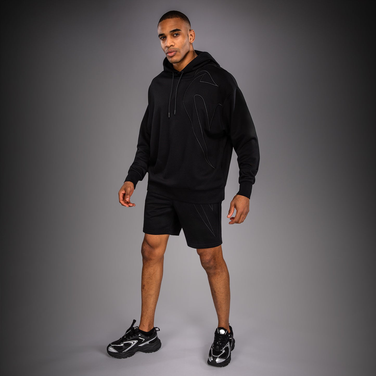 Venum Giant 3D Kapuzenpullover – Schwarz