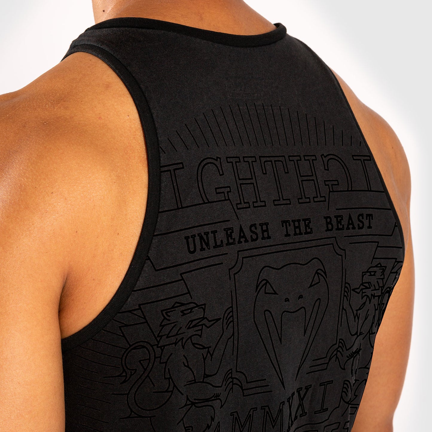 Venum LIONS21 Tanktop - Schwarz/Schwarz