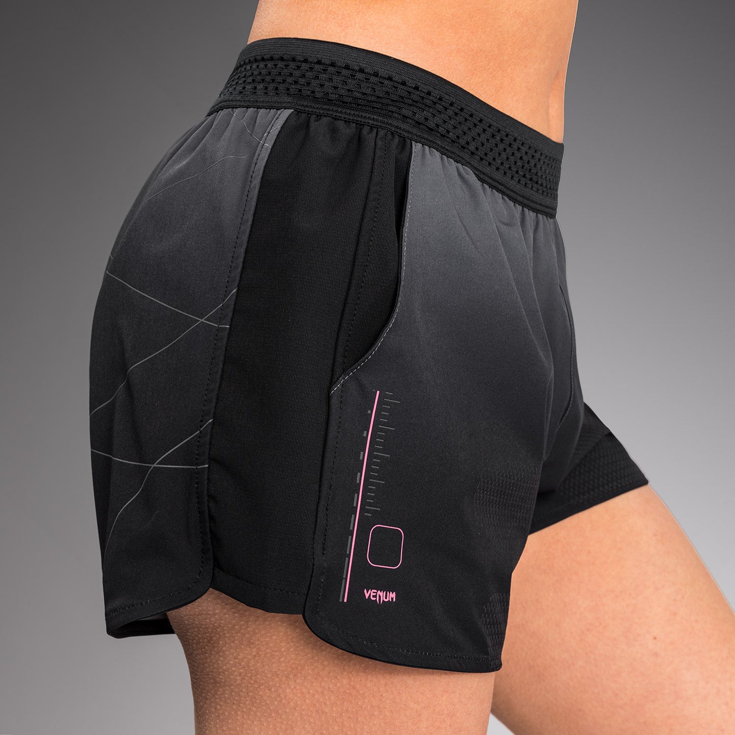 Venum Tactical XT Trainingsshorts für Frauen - Schwarz/Sturmgrau