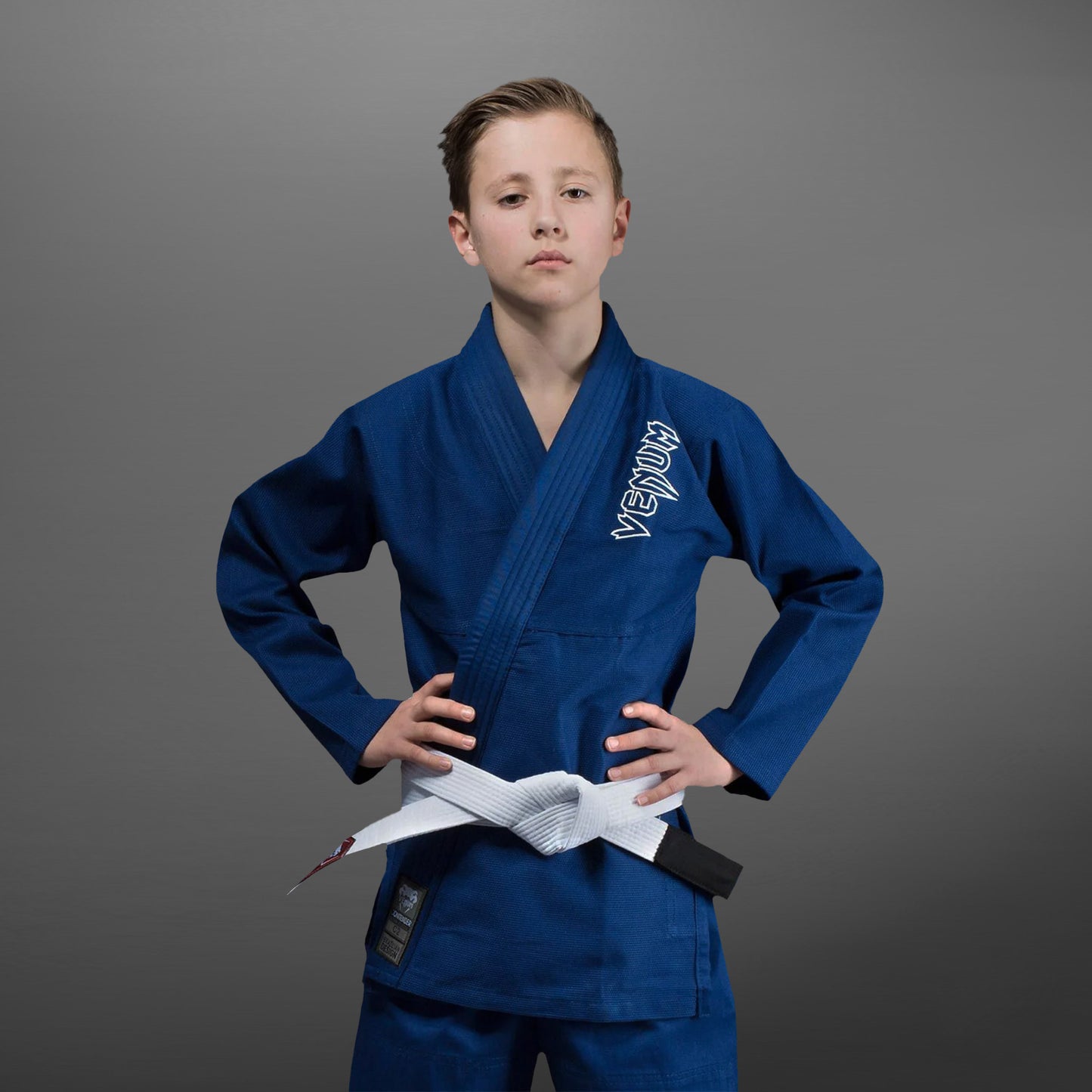 Venum Contender Kids BJJ Gi (Weißer Gürtel angeboten) - Blau