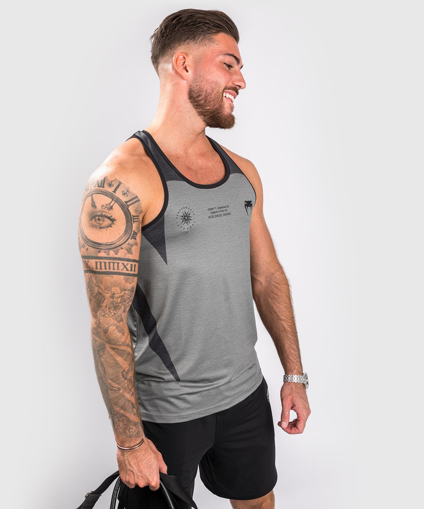 Venum Stone Dry-Tech Tank – Mineralgrün