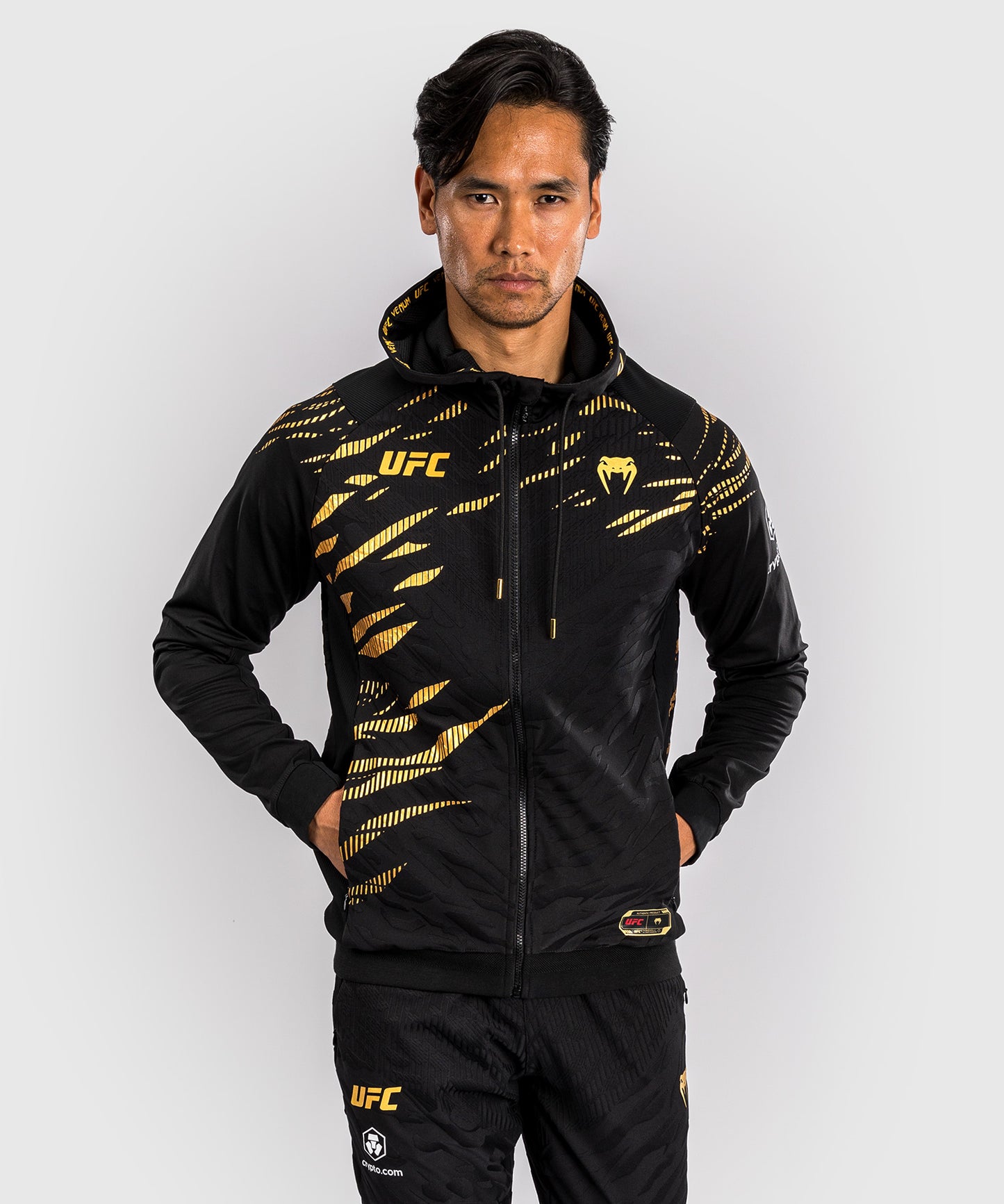 UFC Fusion by Venum Authentic Fight Night Herren Walkout Hoodie - Champion