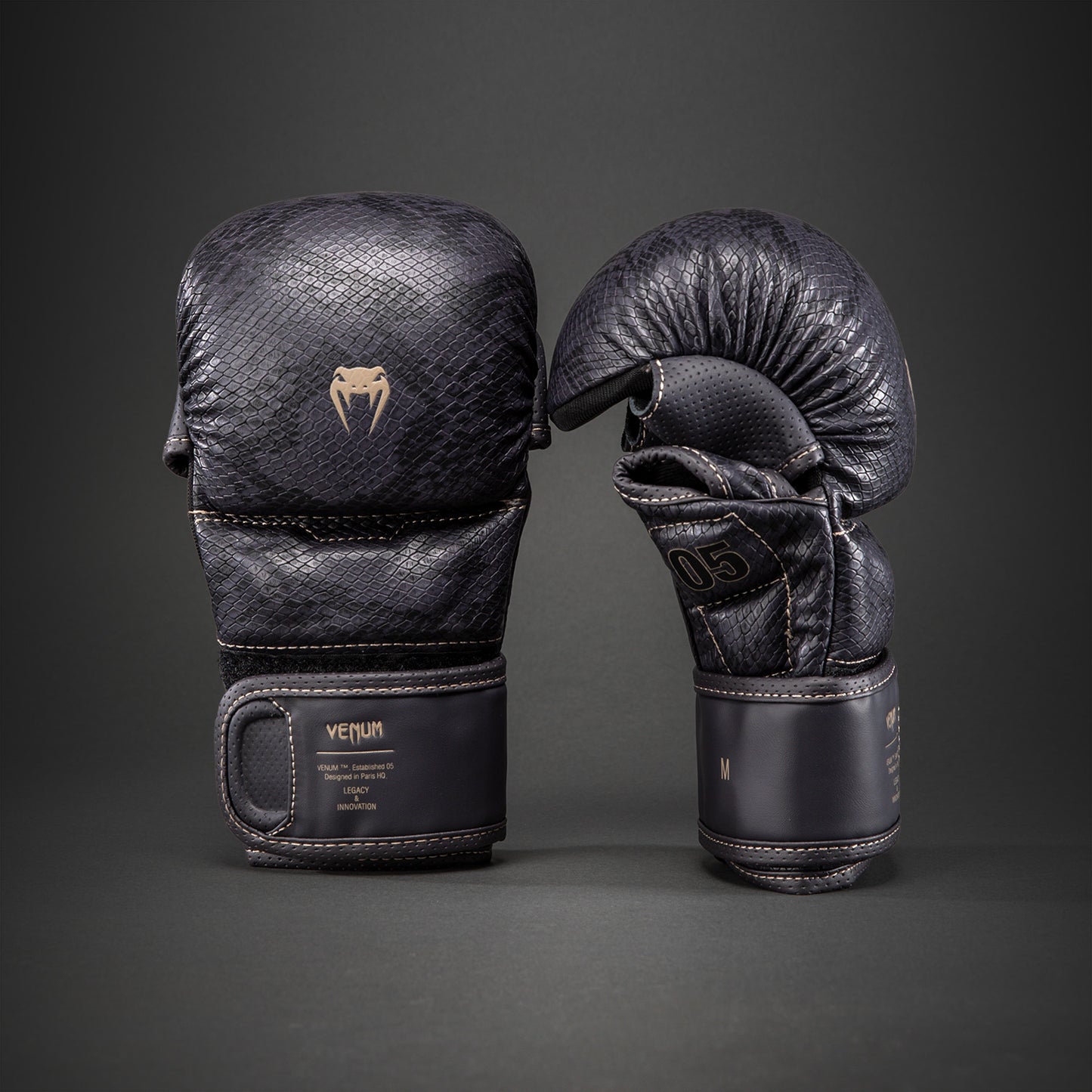 Venum Impact Evo Scales MMA Sparring Handschuhe – Dunkellila