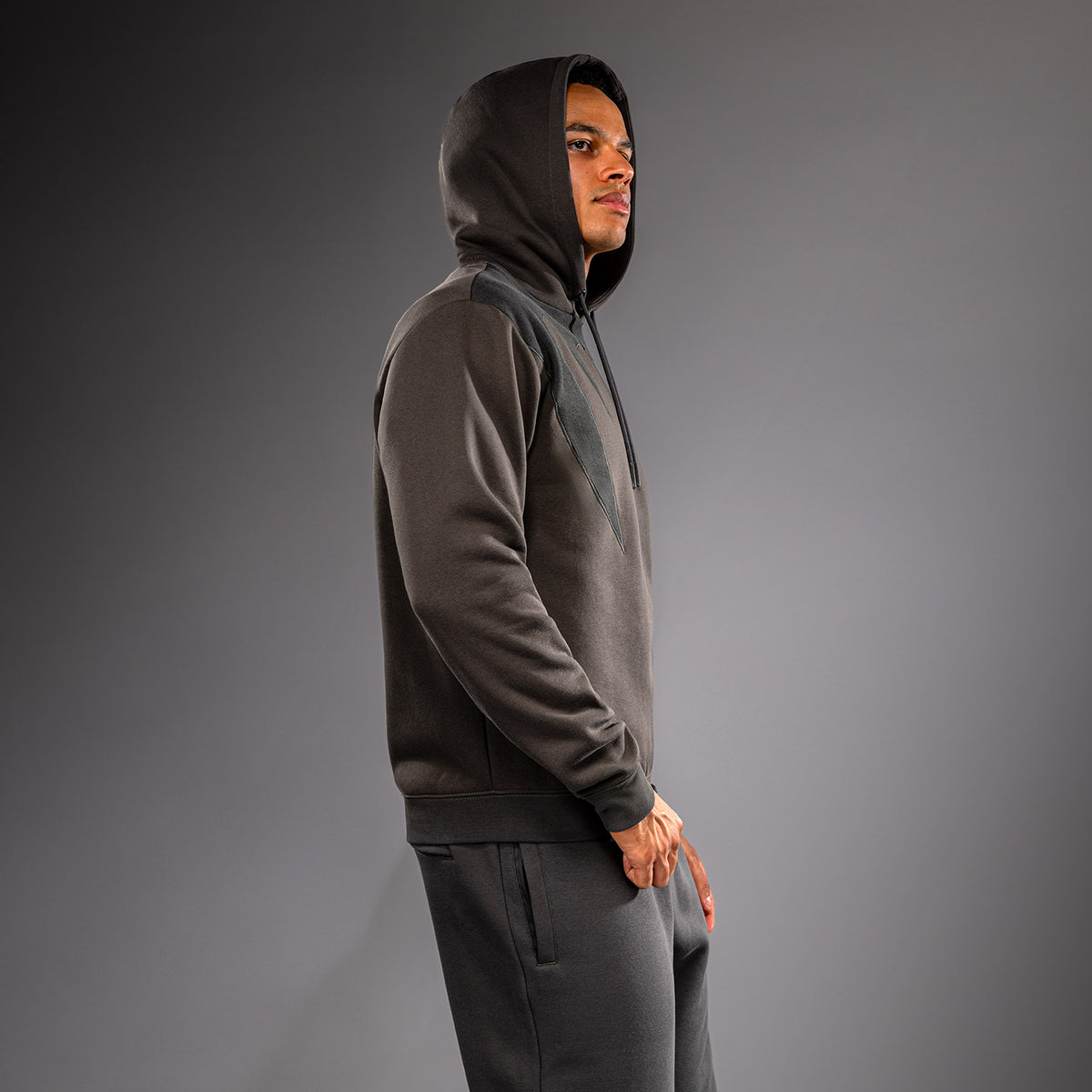 Venum Attack Fleece & Weave Hoodie - Grau