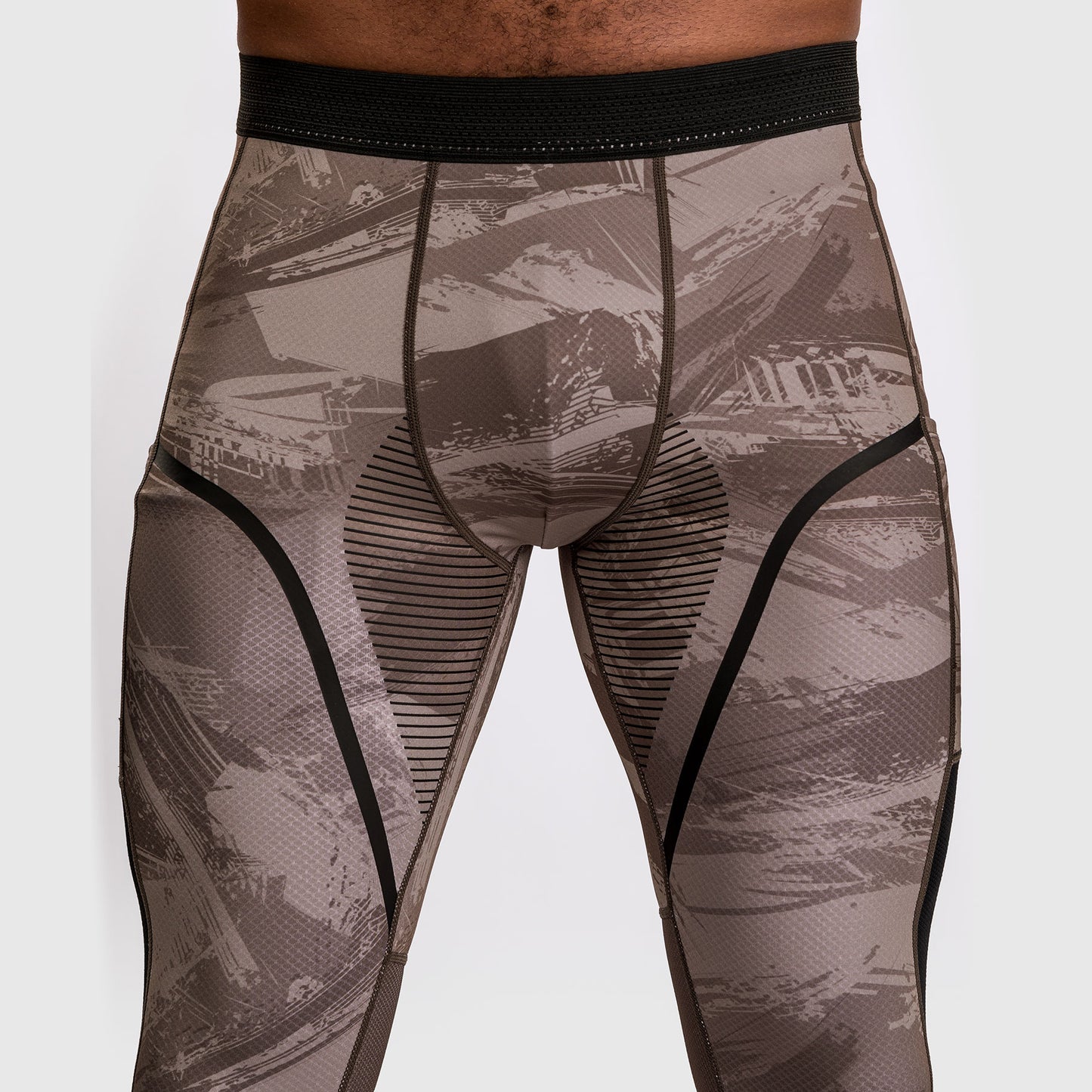 Venum Electron 3.0 Kompressionshosen - Sand