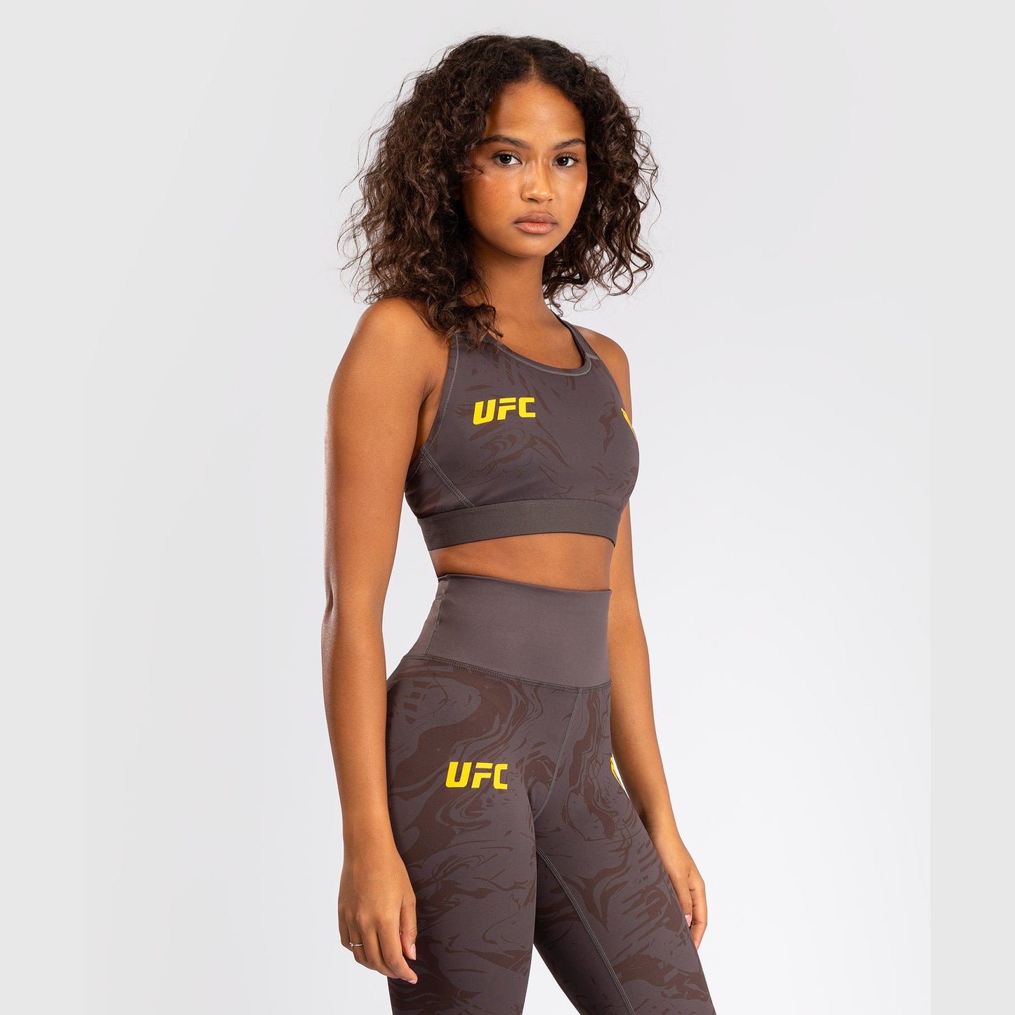 UFC Fusion by Venum Fight Week Damen Sport-BH - Erdiges Braun