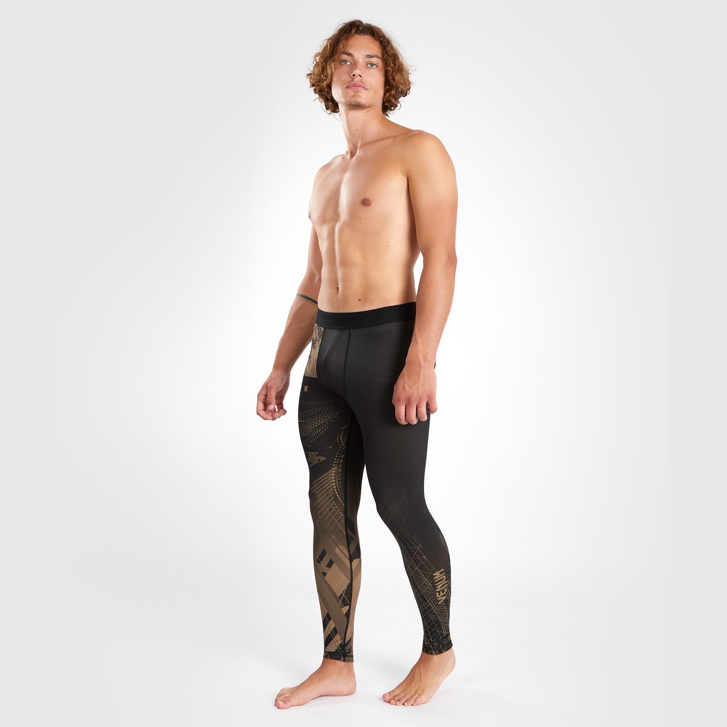 Venum Gorilla Jungle Kompressionshose - Schwarz/Sand