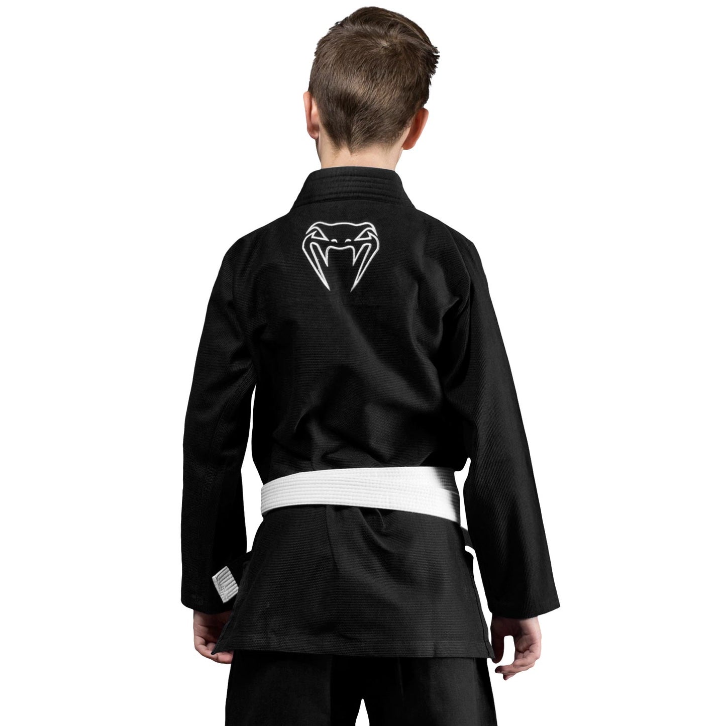 Venum Contender Kids BJJ Gi (Weißer Gürtel angeboten) - Schwarz