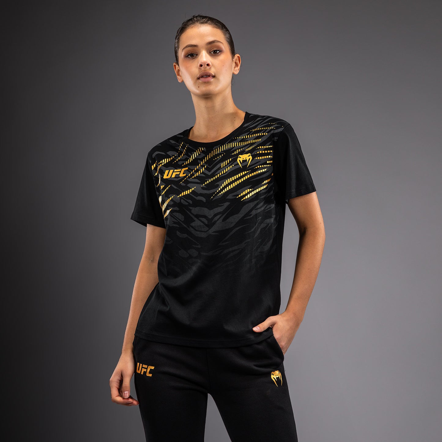 UFC Fusion by Venum Replica Damen Kurzarm T-Shirt - Champion