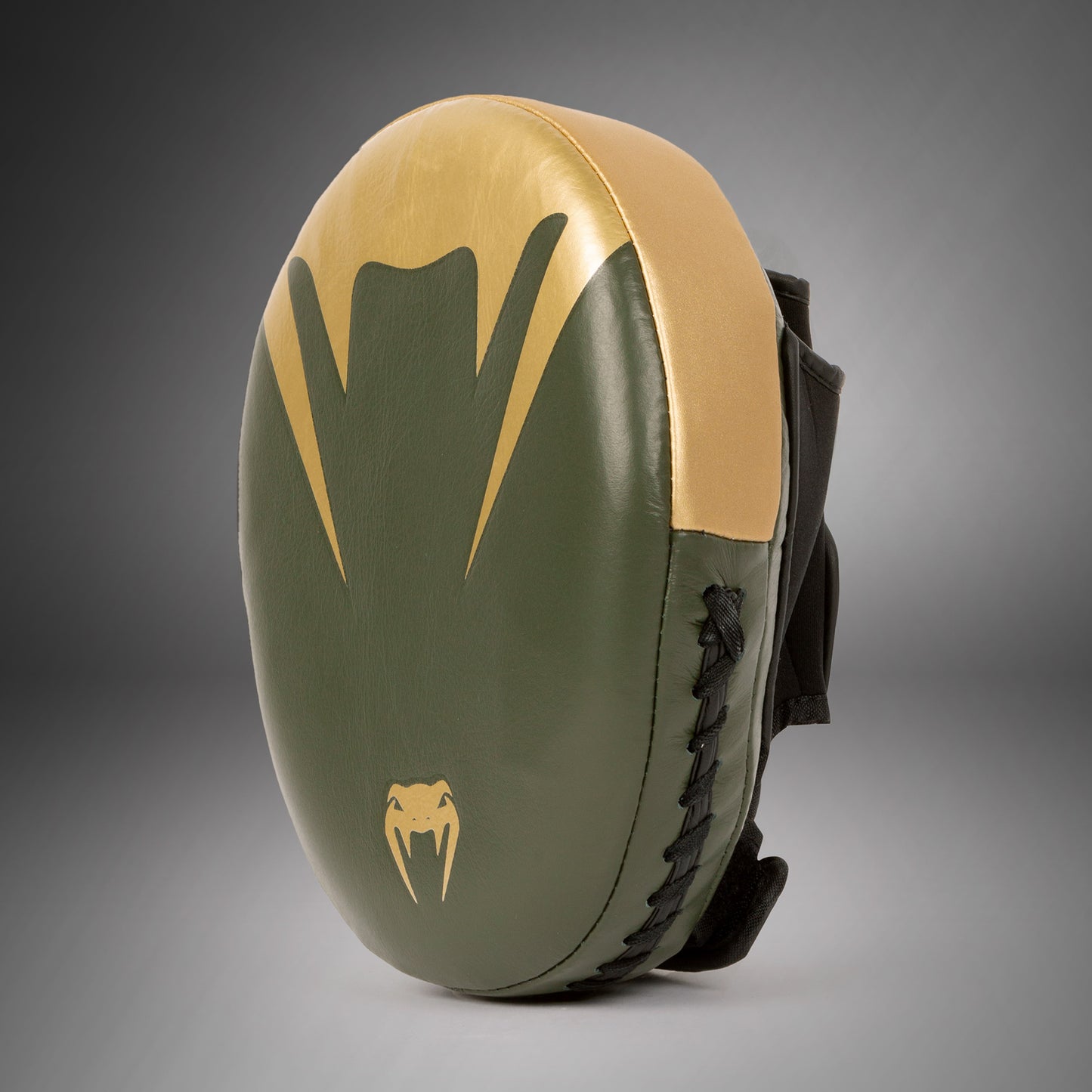 Venum Pro Boxing - Large Punch Mitts (Paar) - Khaki/Gold