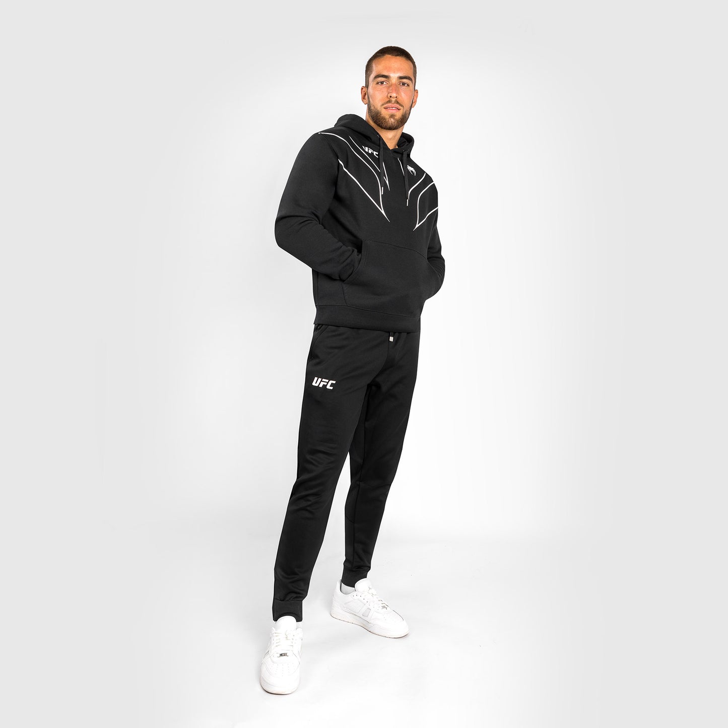 UFC Venum Fight Night 2.0 Replica Männer Hoodie - schwarz