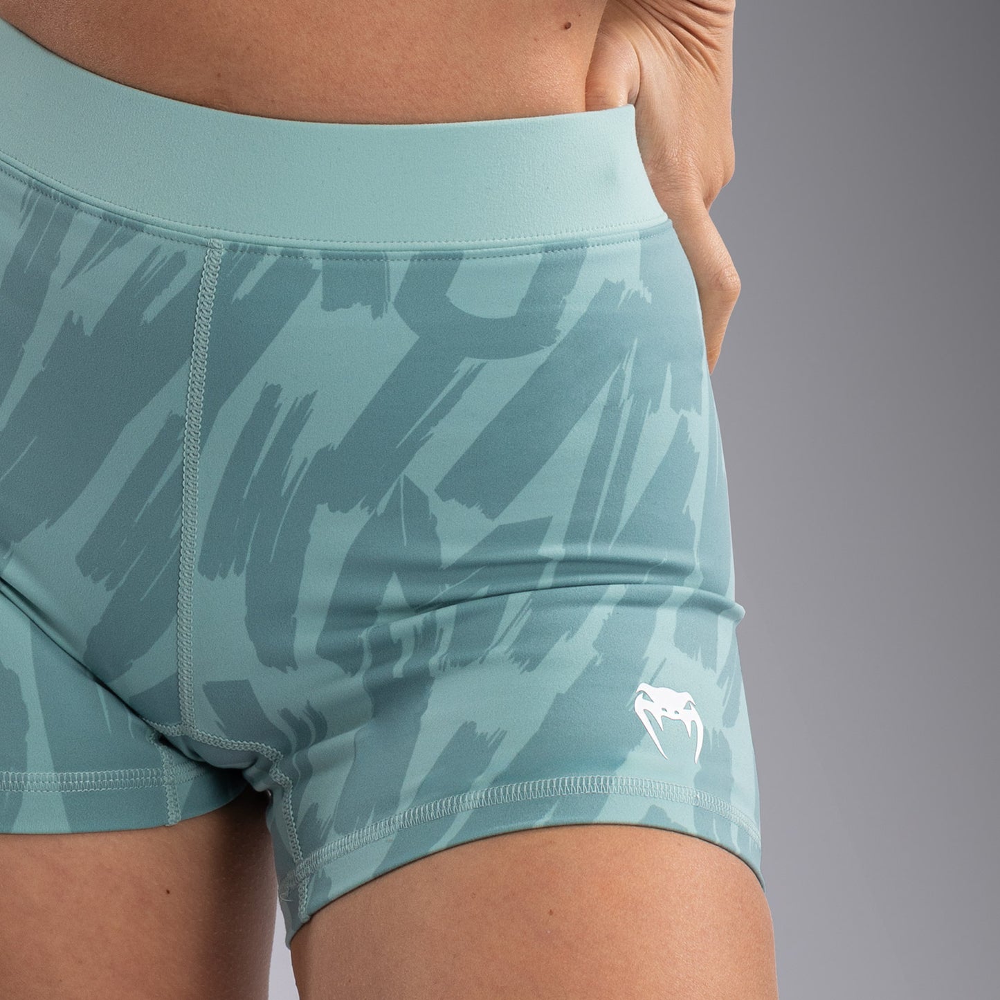 Venum Graffiti Frauen Kompressionsshorts - Aqua