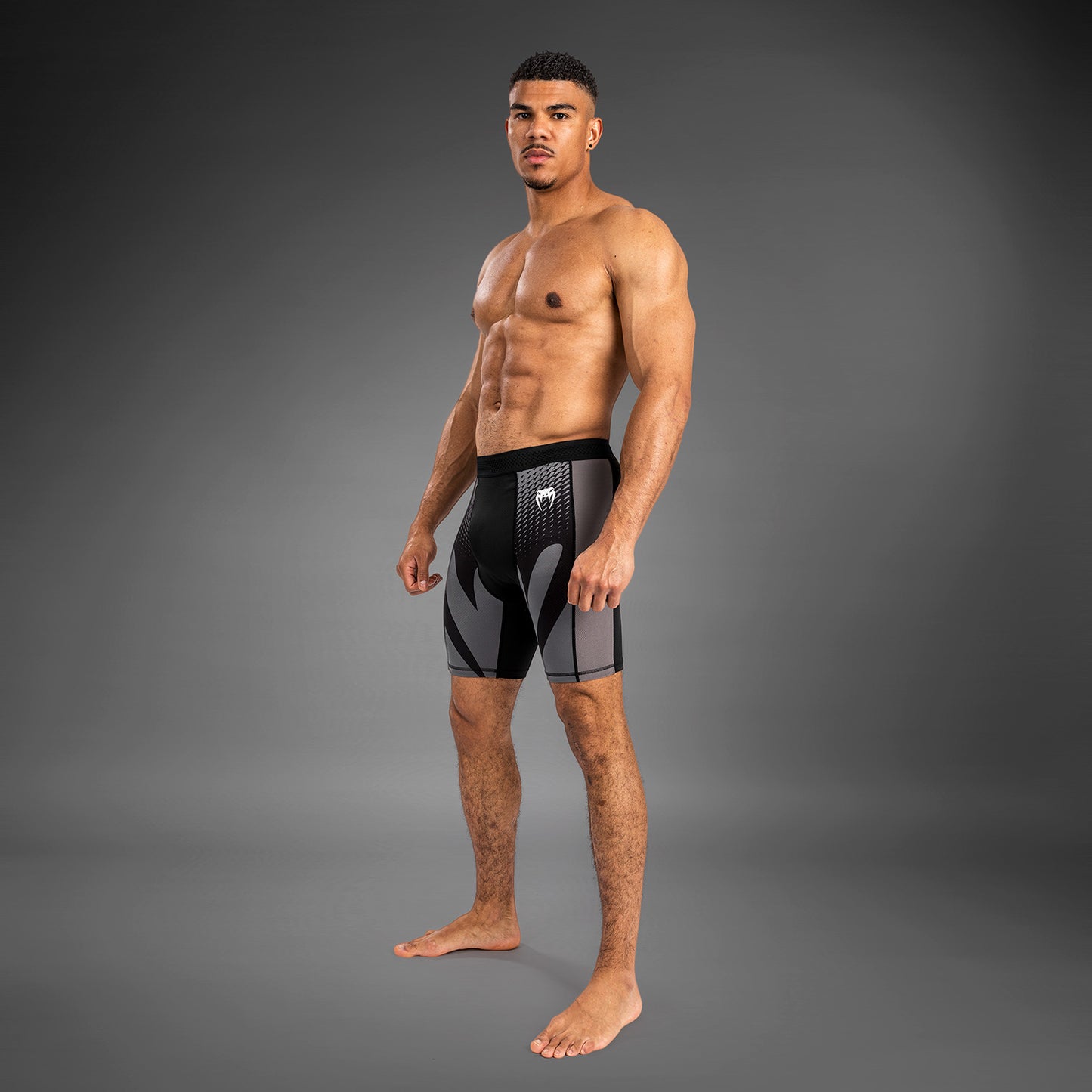Venum Attack Herren Vale Tudo Short - Schwarz