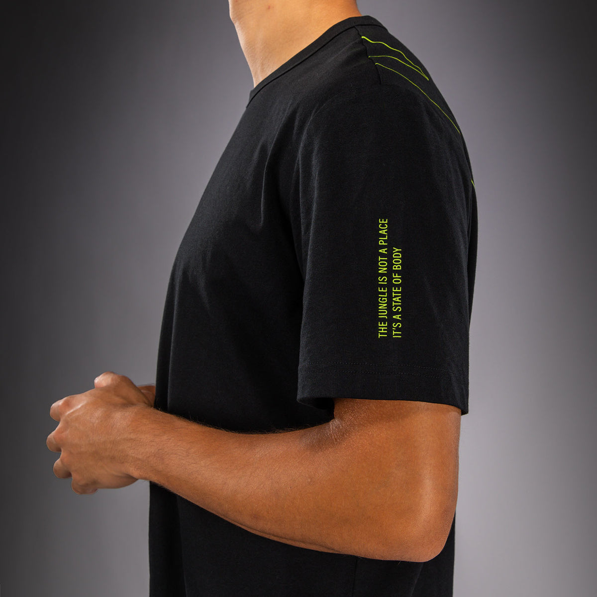 Venum Amazonia Reborn T-Shirt - Schwarz/Grün