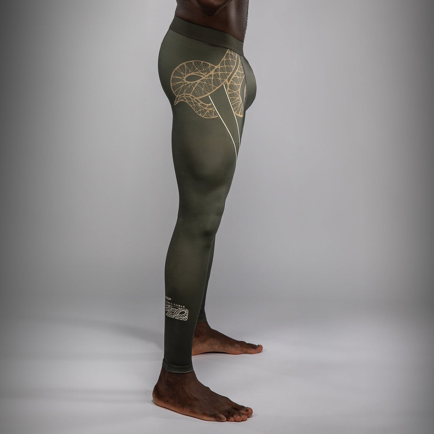 Venum Serpenti Spats – Khaki/Bronze/Ivory
