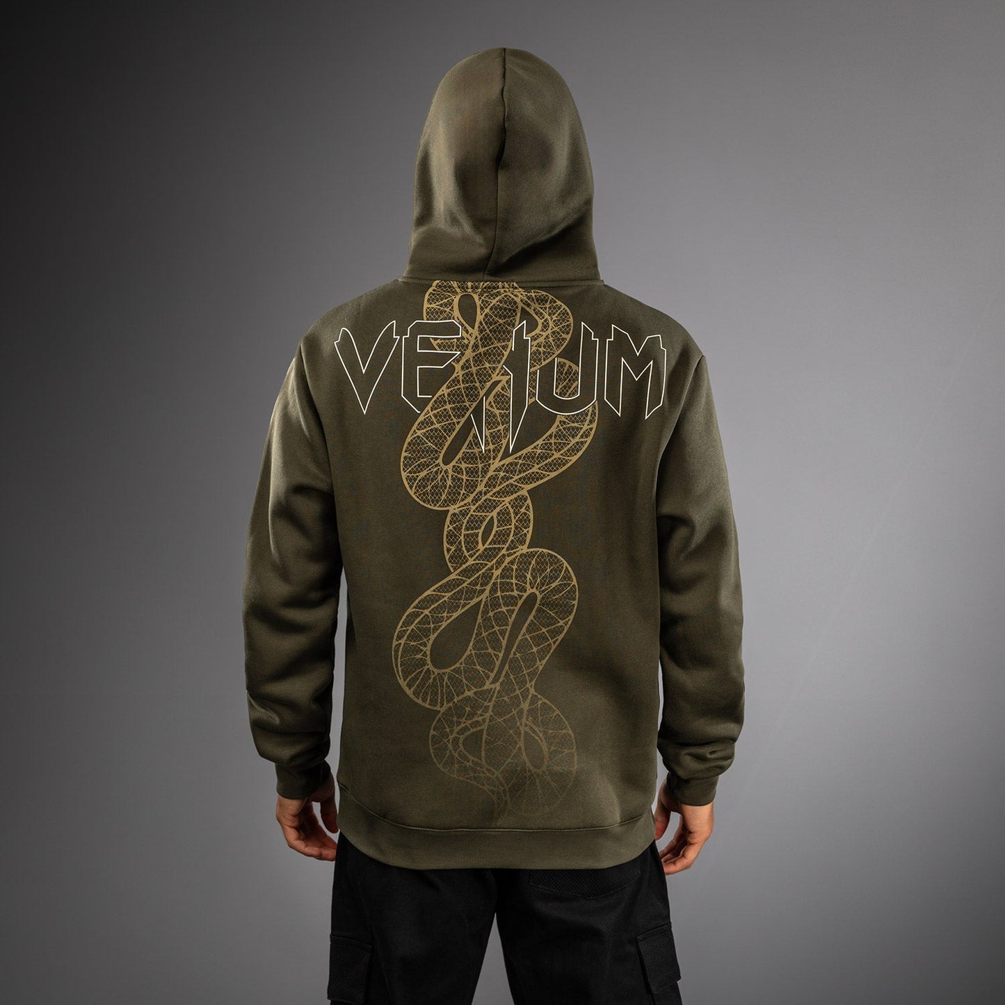 Venum Serpenti Hoodie – Khaki/Bronze/Ivory
