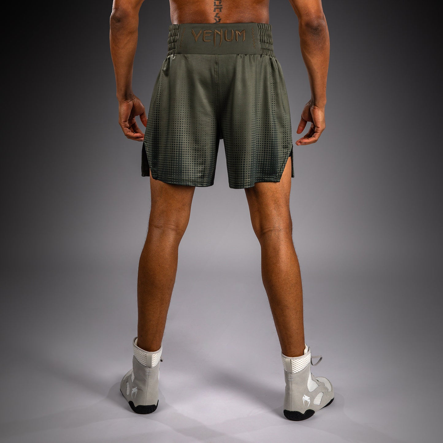 Venum Stealth Boxshorts – Khaki/Dunkelgrün