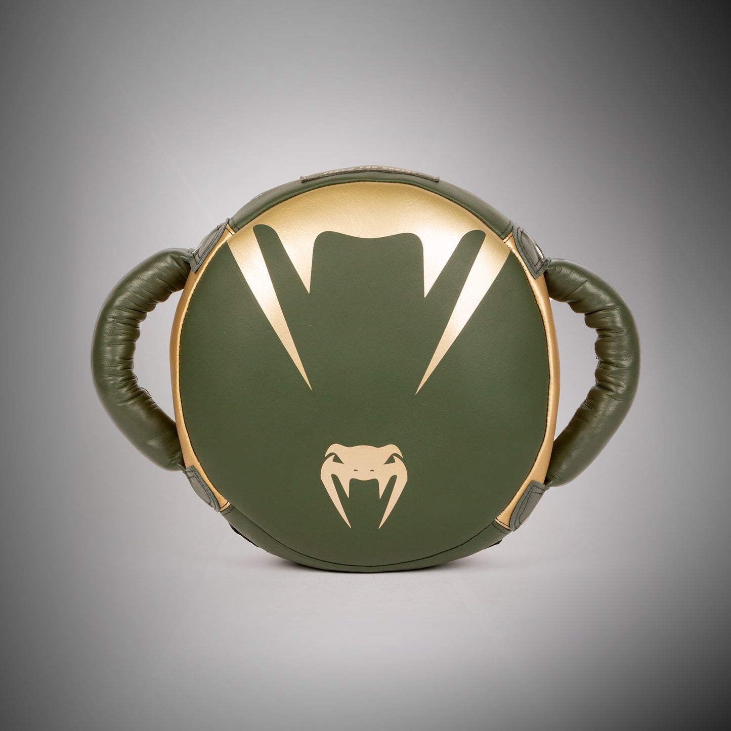 Venum Pro Boxhandschuh Rundschlag Schild – Khaki/Gold