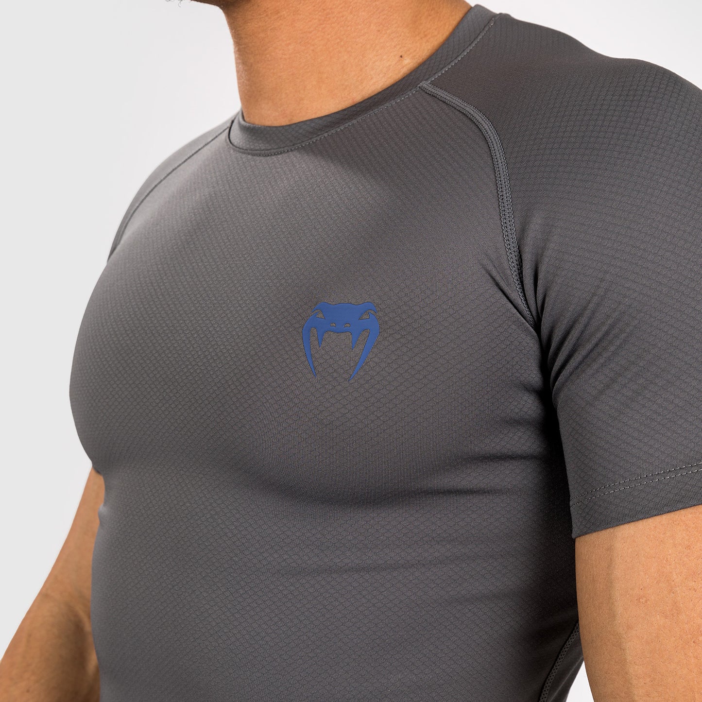 Venum Contender Herren Kurzarm Rashguard - Grau