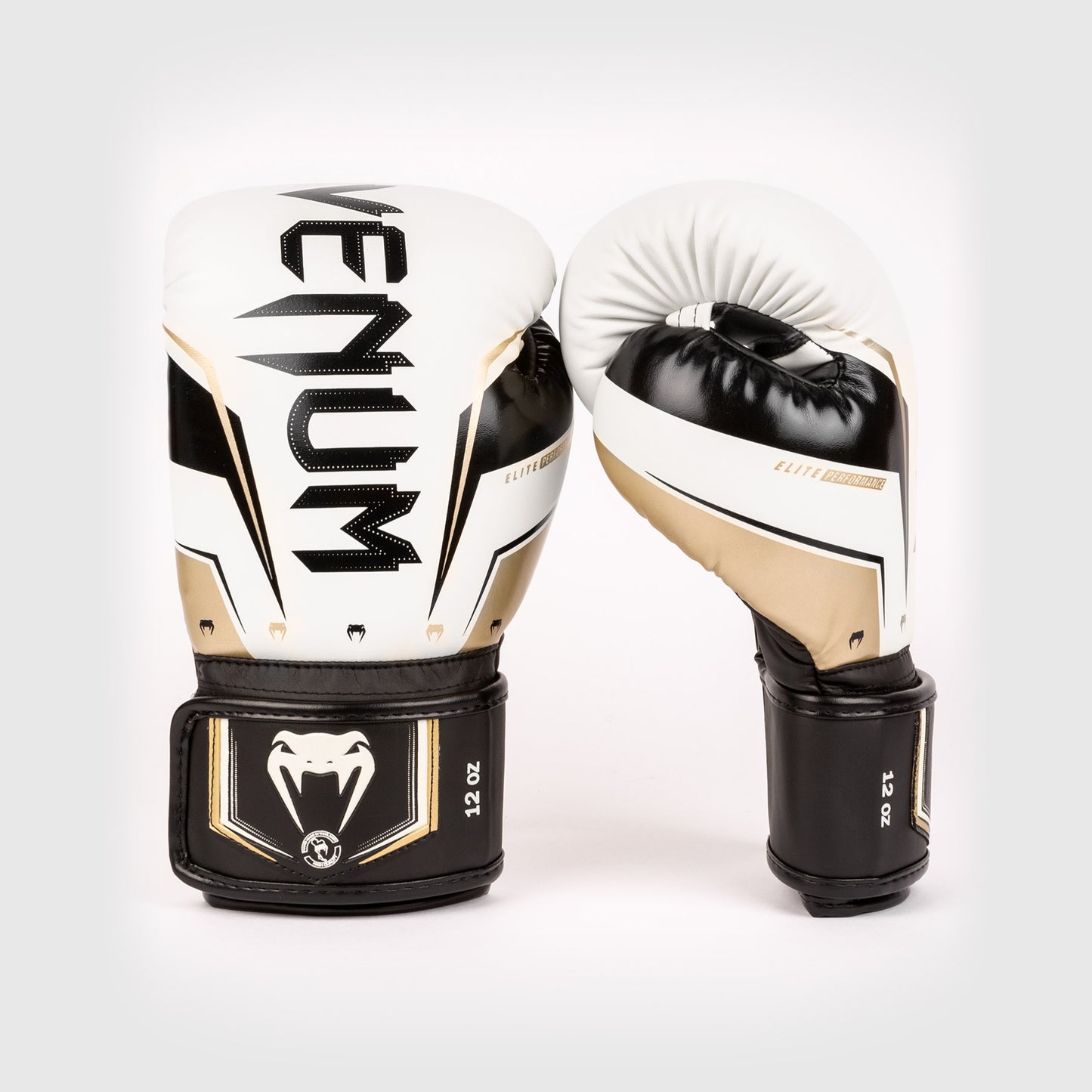 Venum Elite Evo Boxhandschuhe - Weiß/Gold