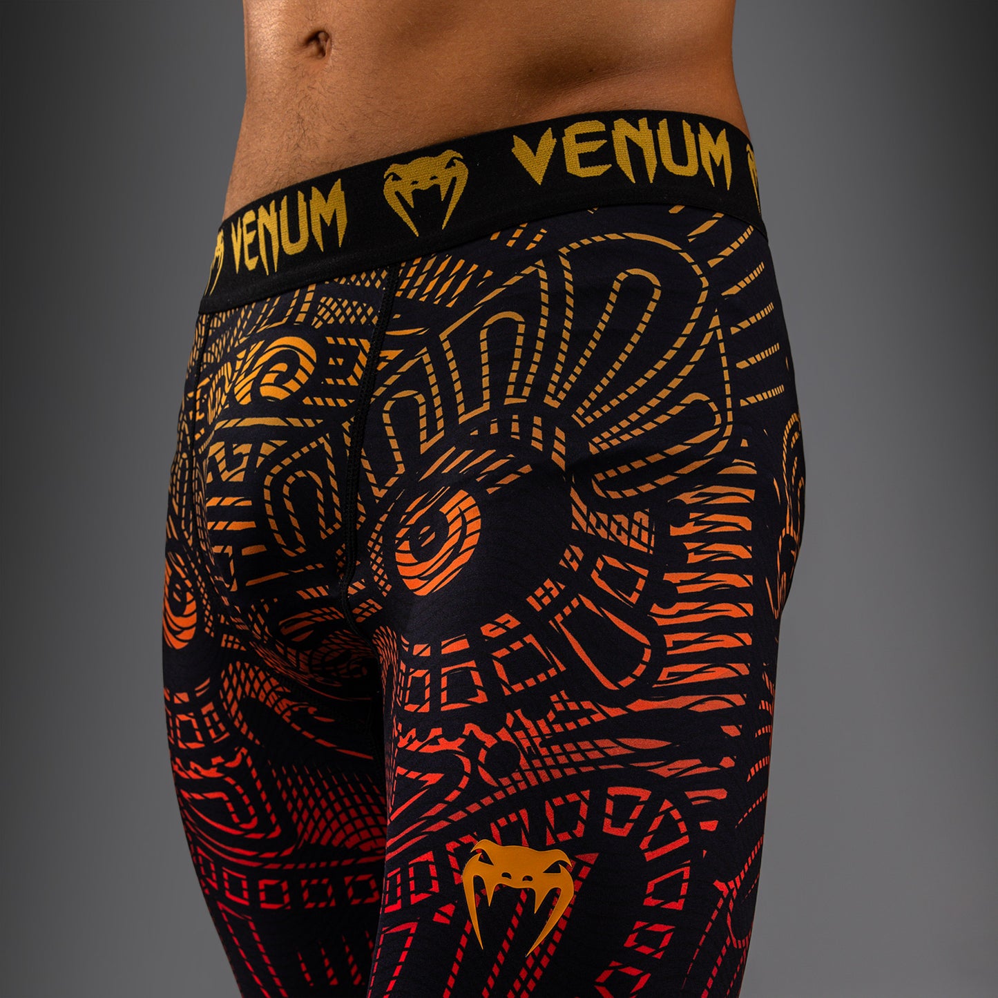Venum Quetzal Fury Vale Tudo - Schwarz/Fury Rot/Tangerine