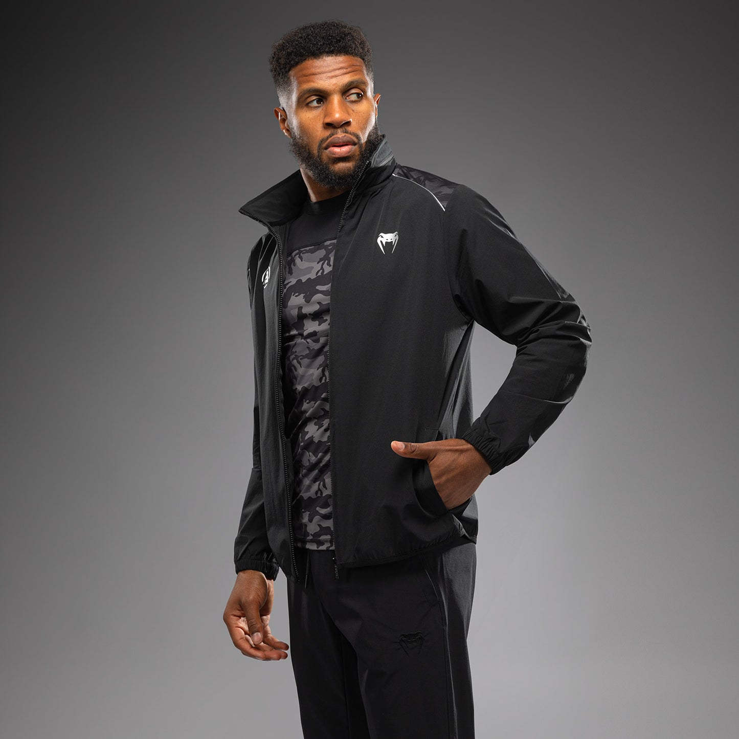 Venum x Polaris Track Jacket - Schwarz/Grau