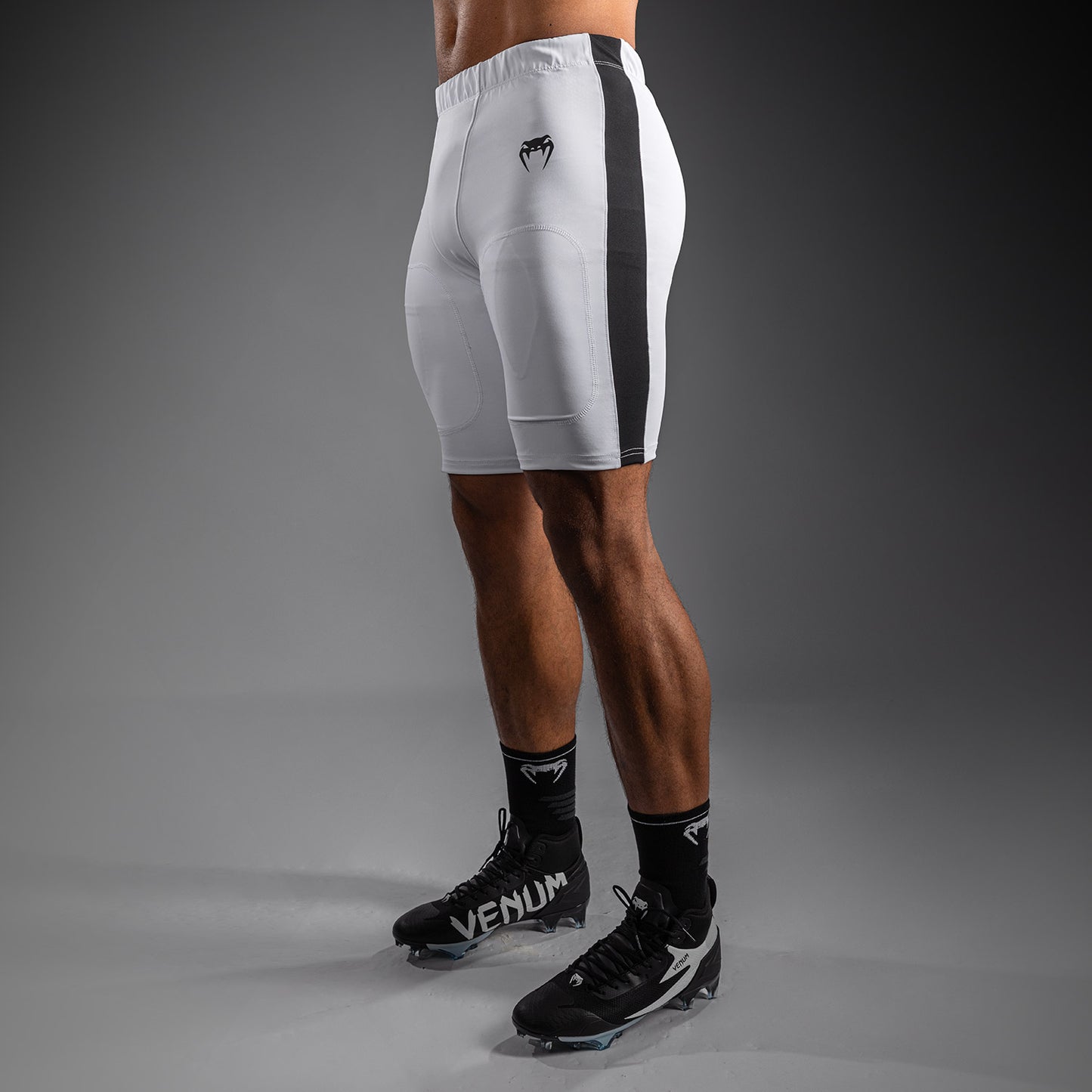 Venum Elite Fußball Kompressionsshorts - Weiß