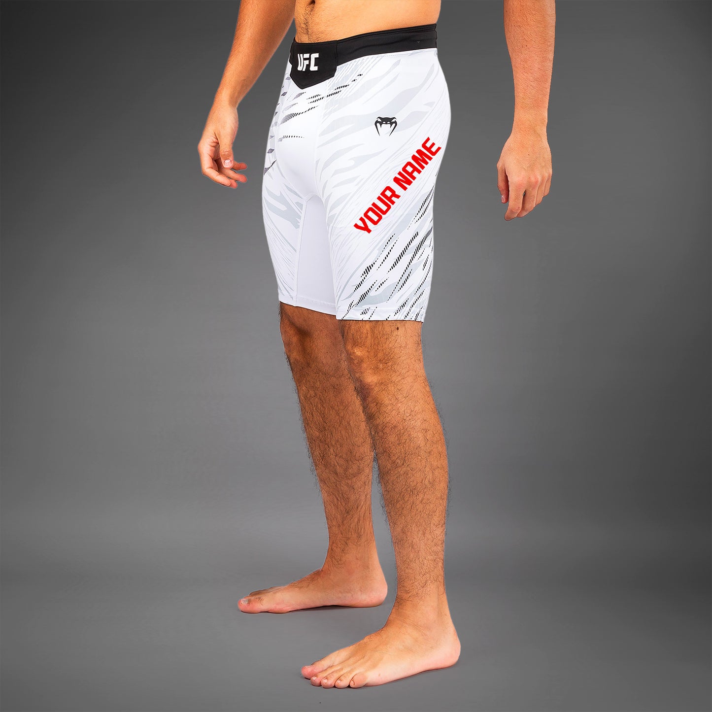 UFC Fusion by Venum Personalized Authentic Fight Night Herren Vale Tudo Short - Weiß