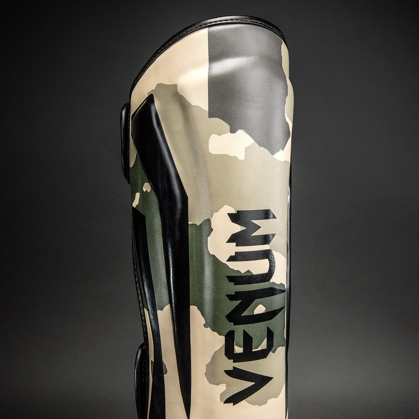 Venum Elite Schienbeinschoner - Khaki/Cremeweiß