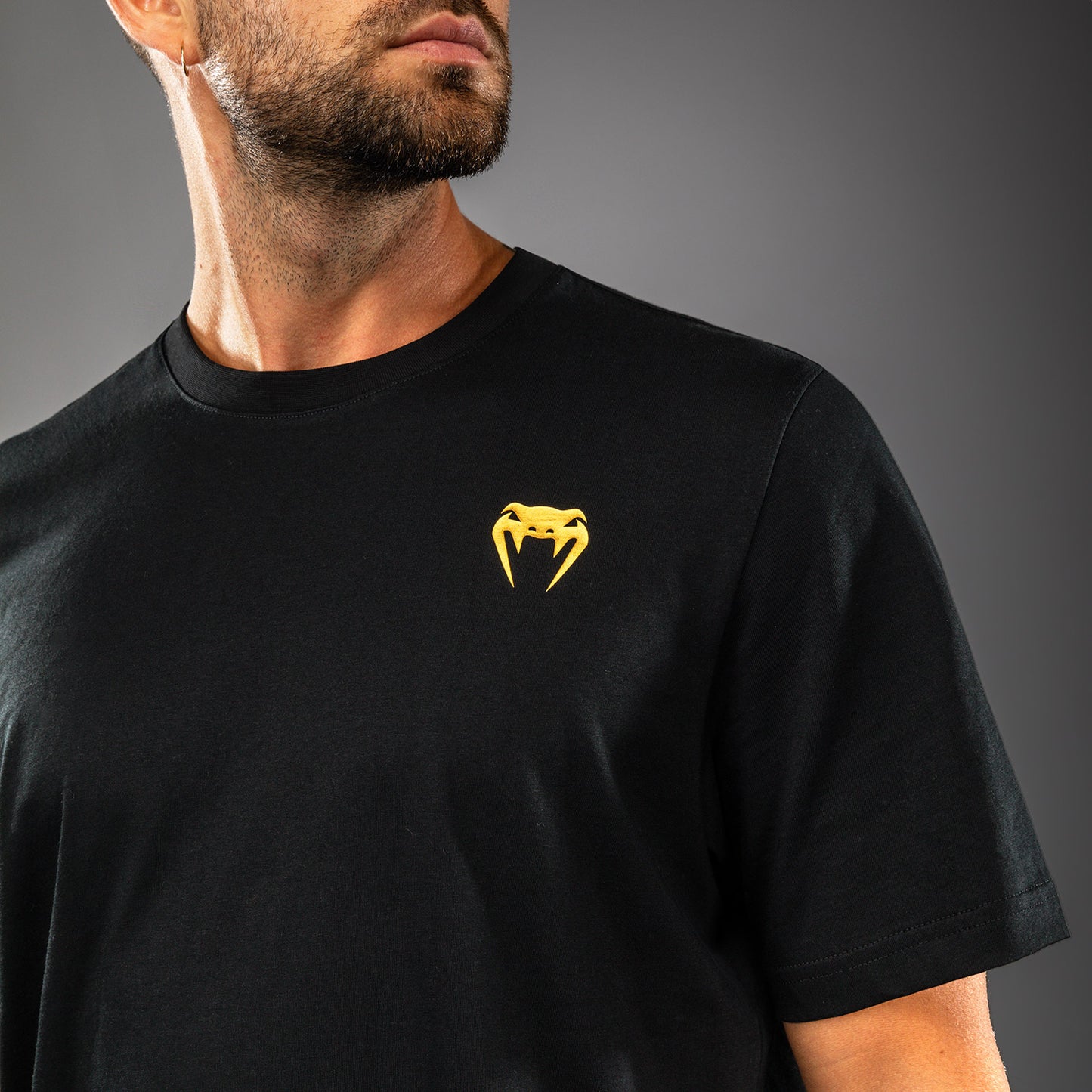 Venum Serpenti T-Shirt – Schwarz/Silber/Gold