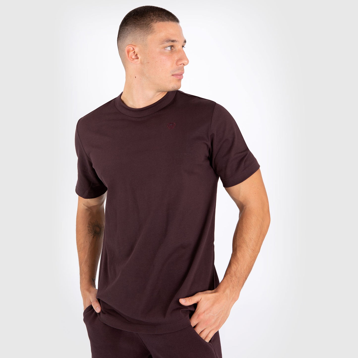 Venum Silent Power T-Shirt - Dunkelbraun