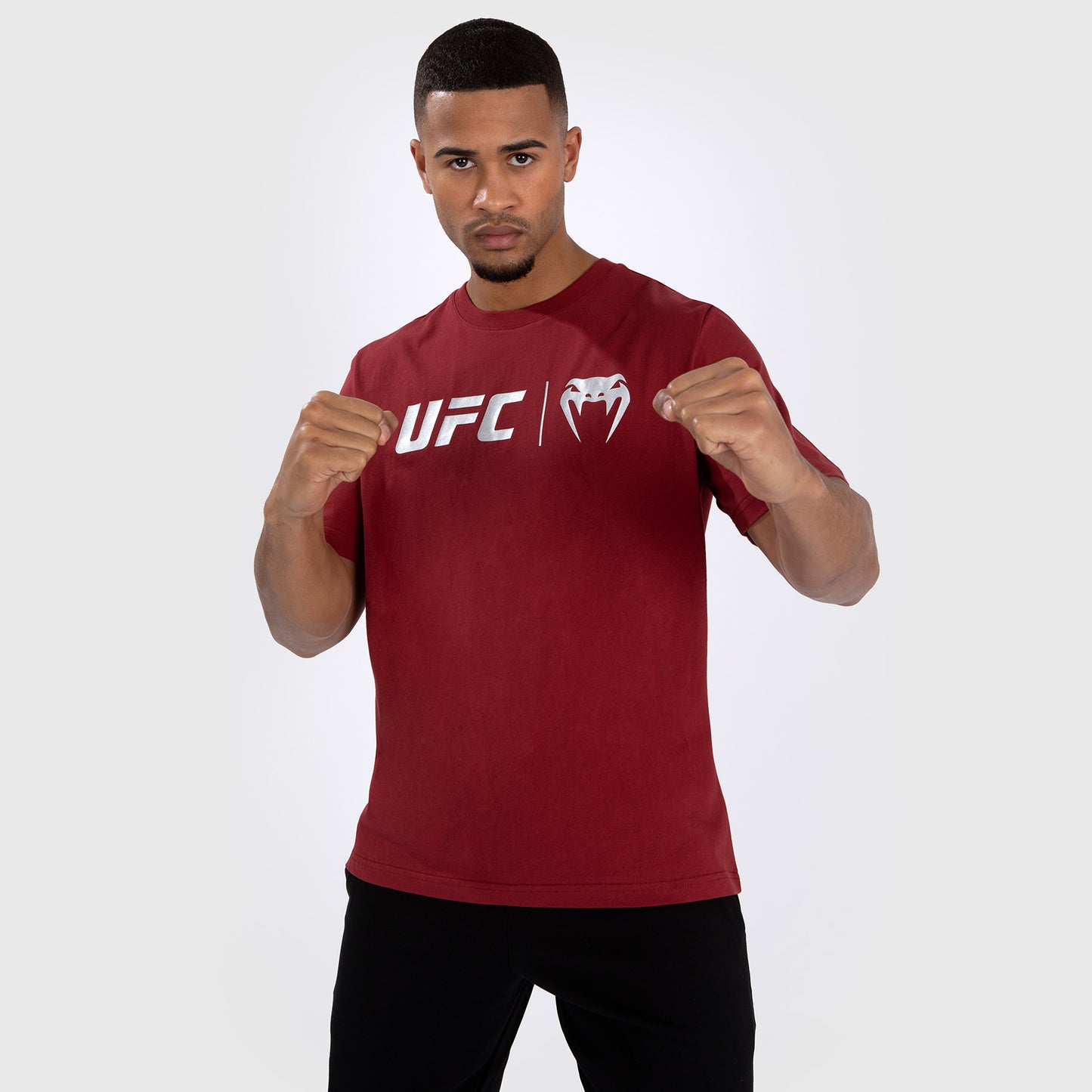UFC Venum Classic T-Shirt - Rot/Weiß