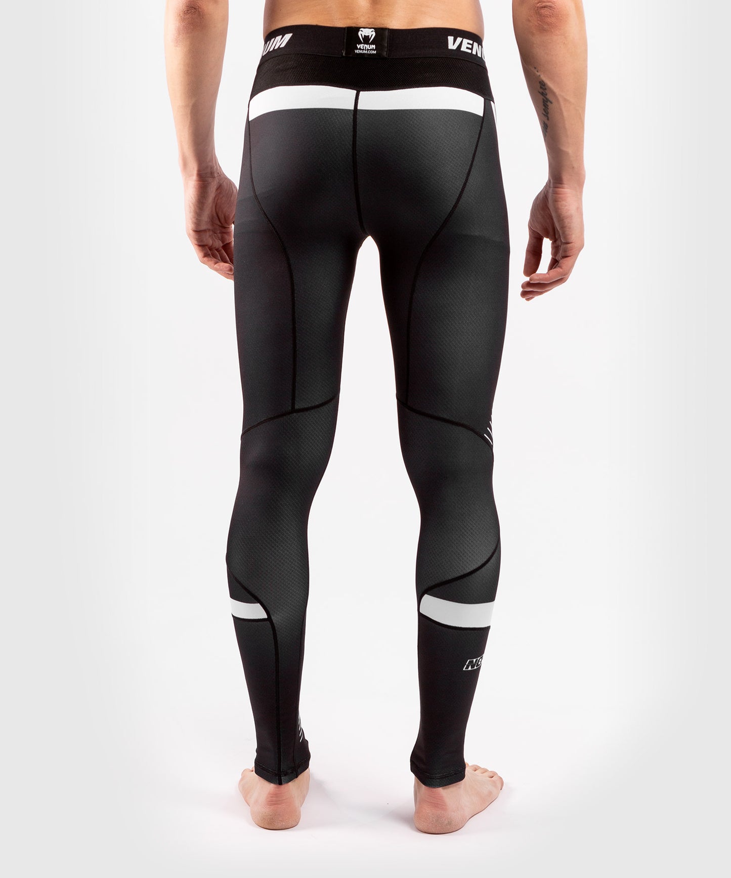 Venum No Gi 3.0 Kompressionshose - Schwarz/Weiß