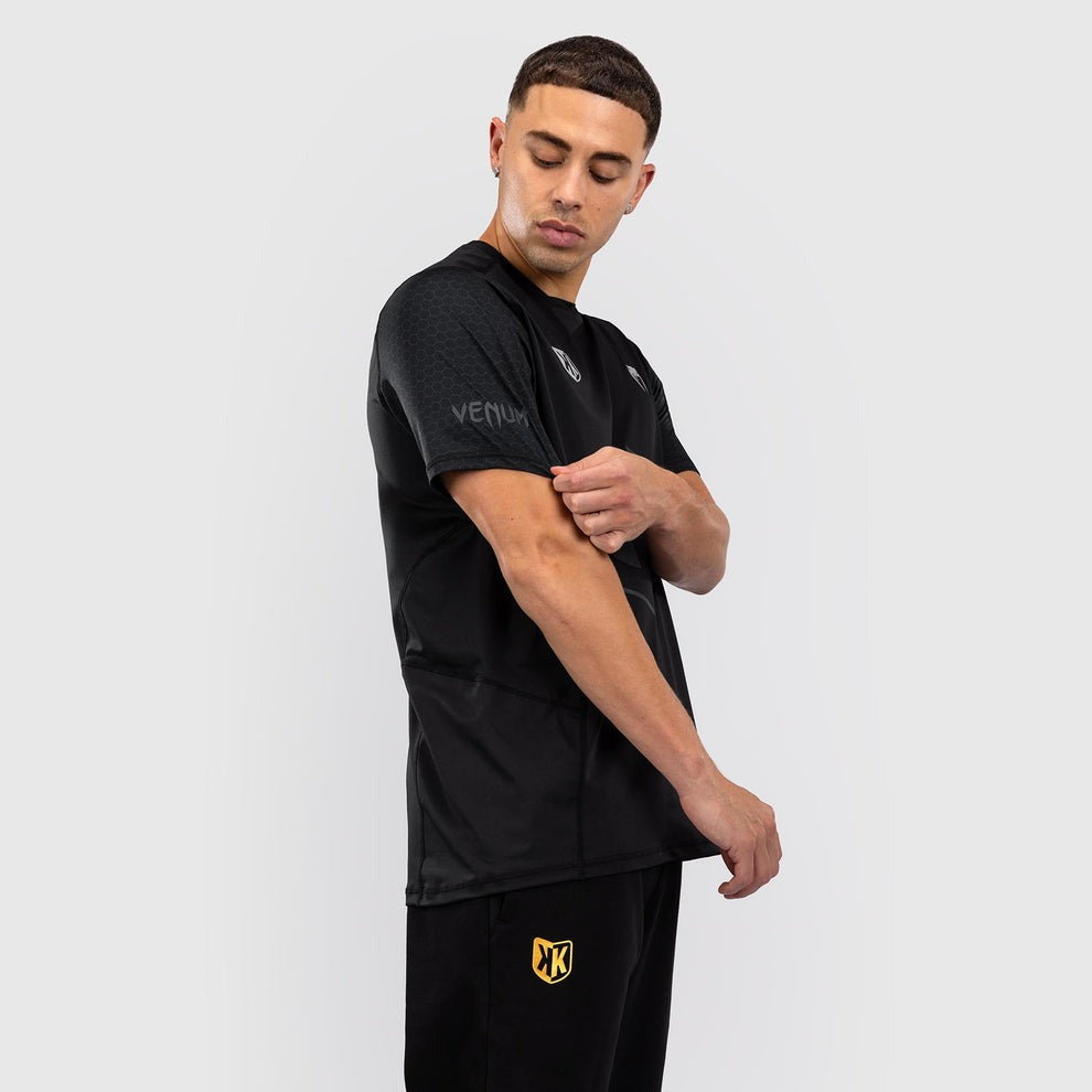 Foot Korner x Venum Hexagon MMA T-Shirt - Schwarz/Silber