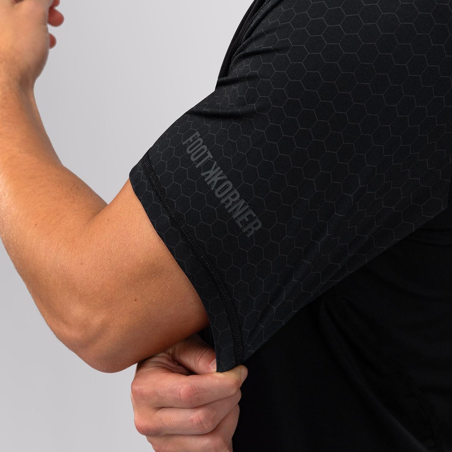 Foot Korner x Venum Hexagon MMA T-Shirt - Schwarz/Silber